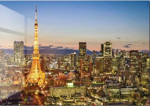 Tempered Glass Tokyo Tower Nightscape — view 2