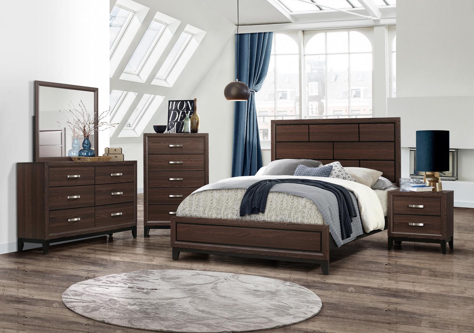 Brown Bed