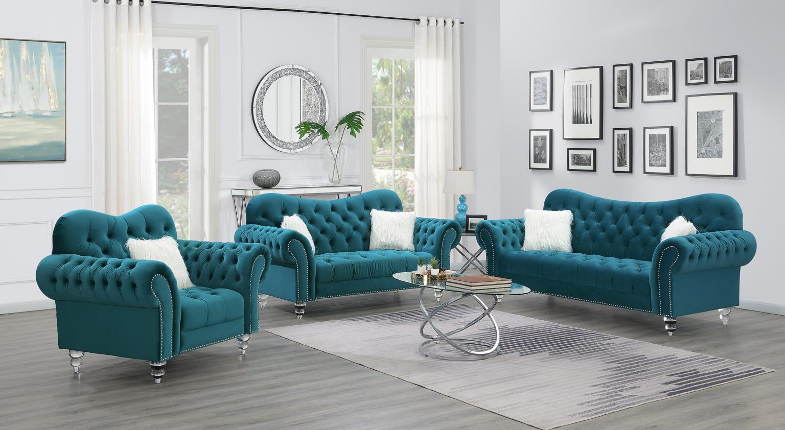 W White Fur Pillows Acrylic Legs