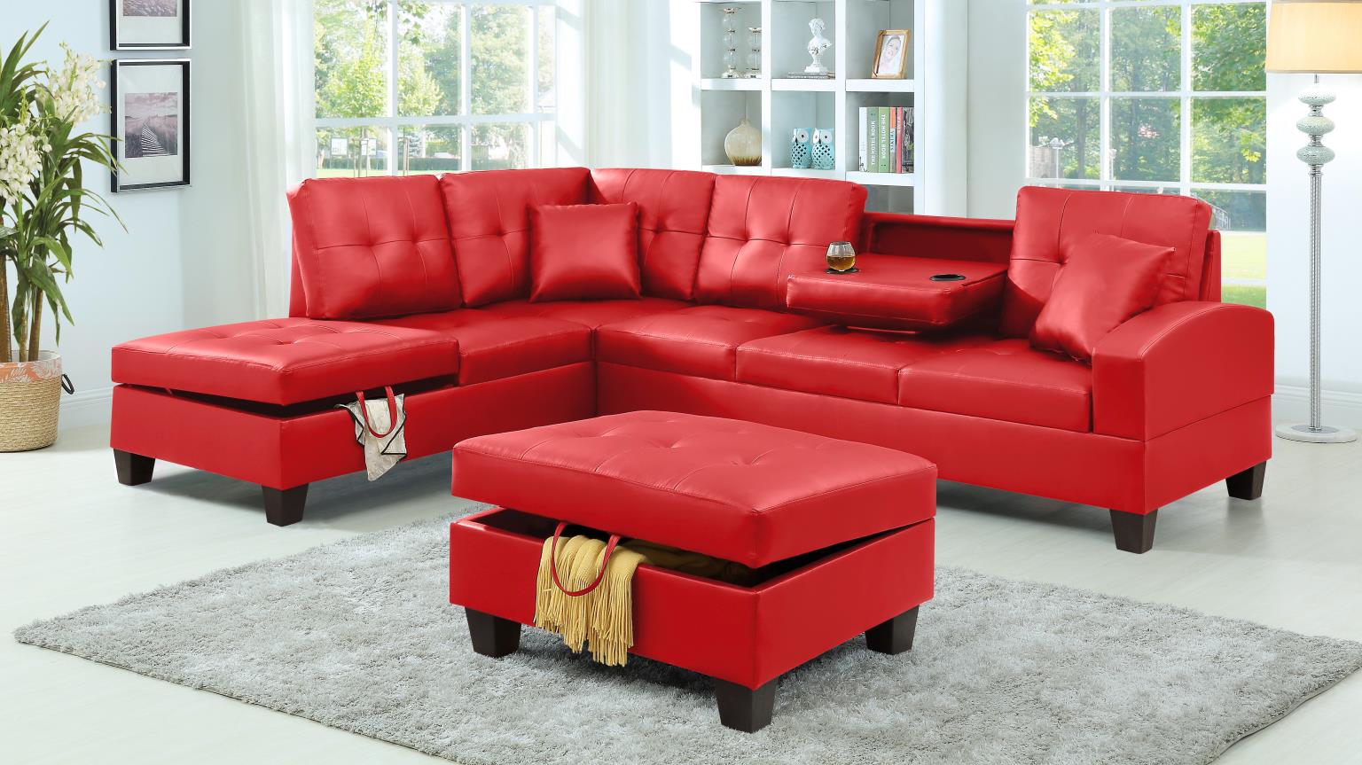 Red Ottoman — photo 2