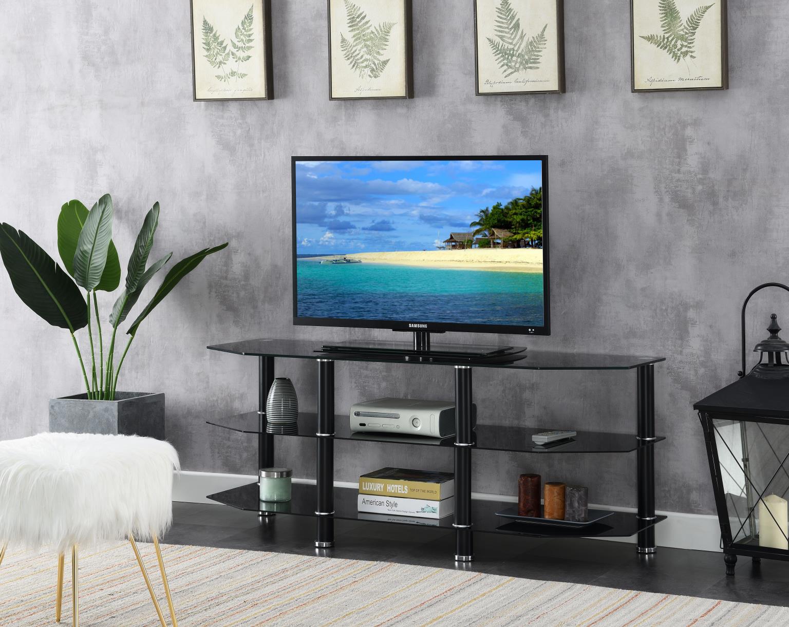 Black TV Stand — photo 2