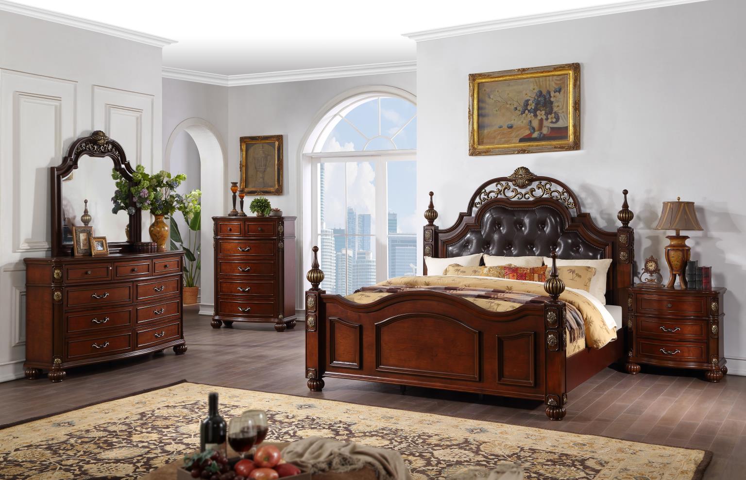 King Bed-Dresser-Mirror — photo 2