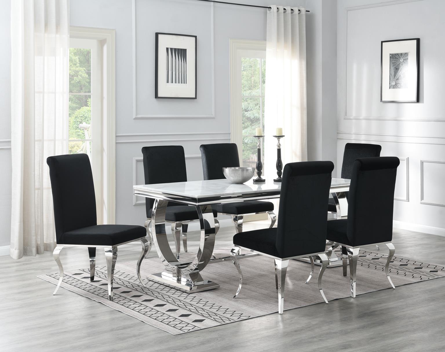 Dining Table White Marble — photo 3