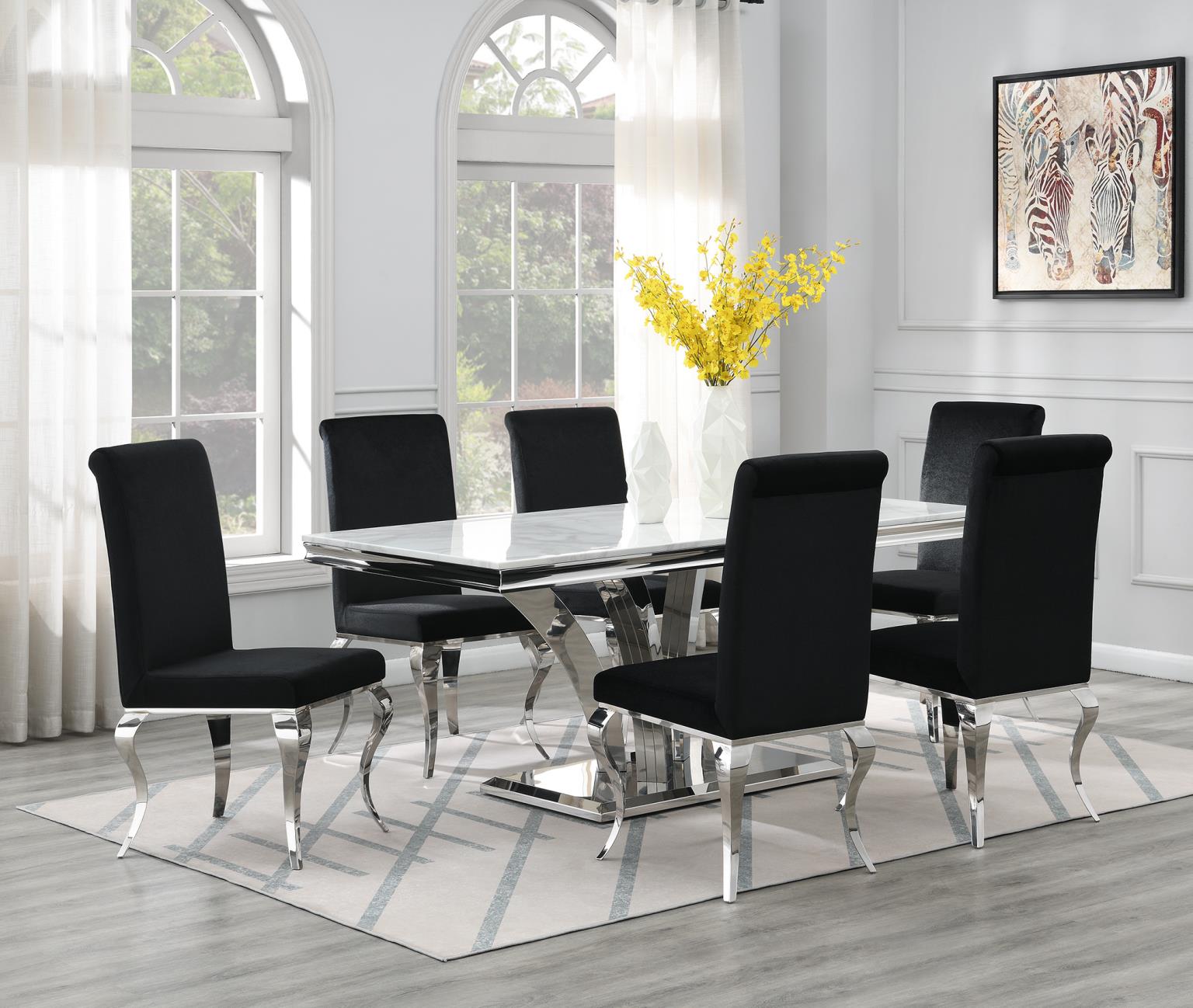 Dining Table White Marble — photo 3