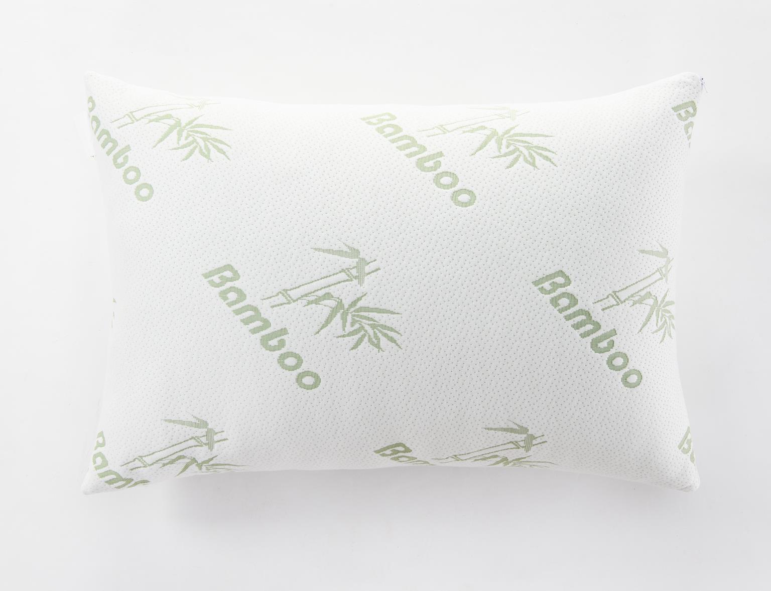 Shredded Bamboo Memory Foam Pillow Set of 6 Pillows — photo 3