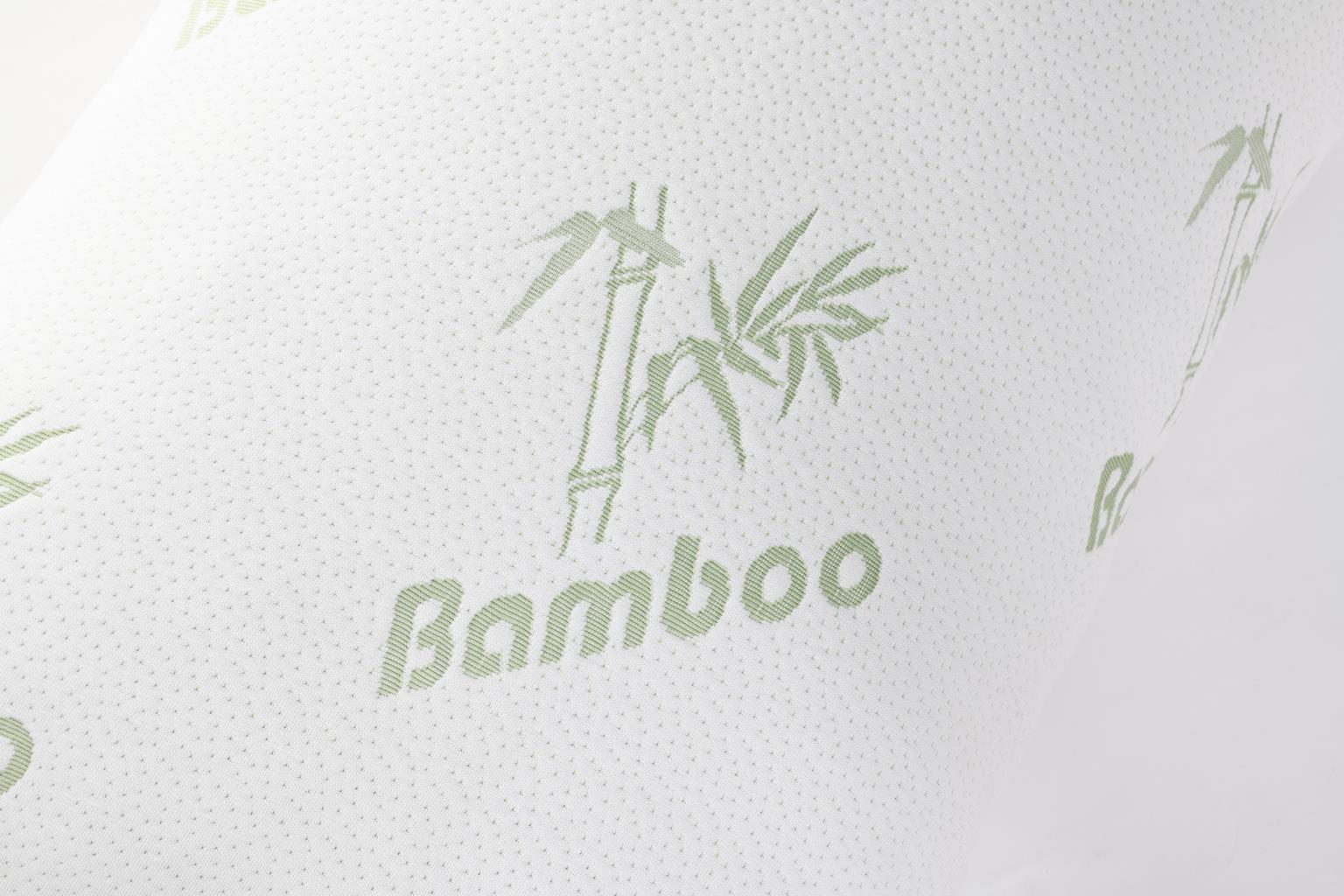 Shredded Bamboo Memory Foam Pillow Set of 6 Pillows — photo 4