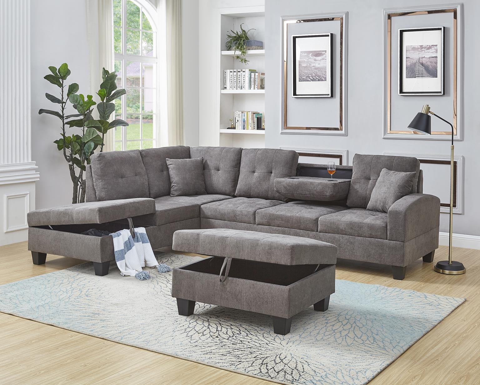 Gray Fabric