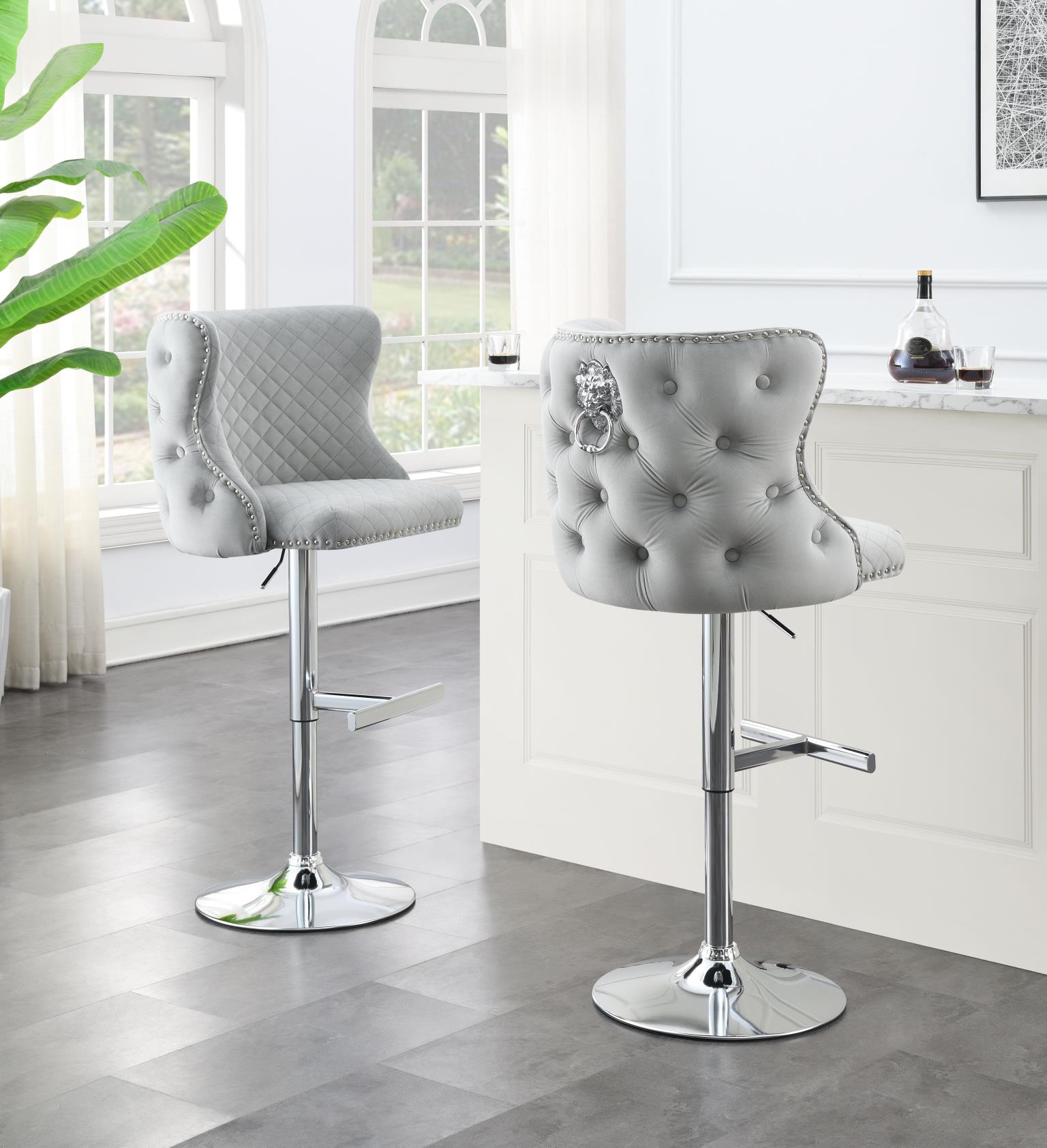 Velvet Bar Stool Price Per Chair Moq Is 1 — photo 3