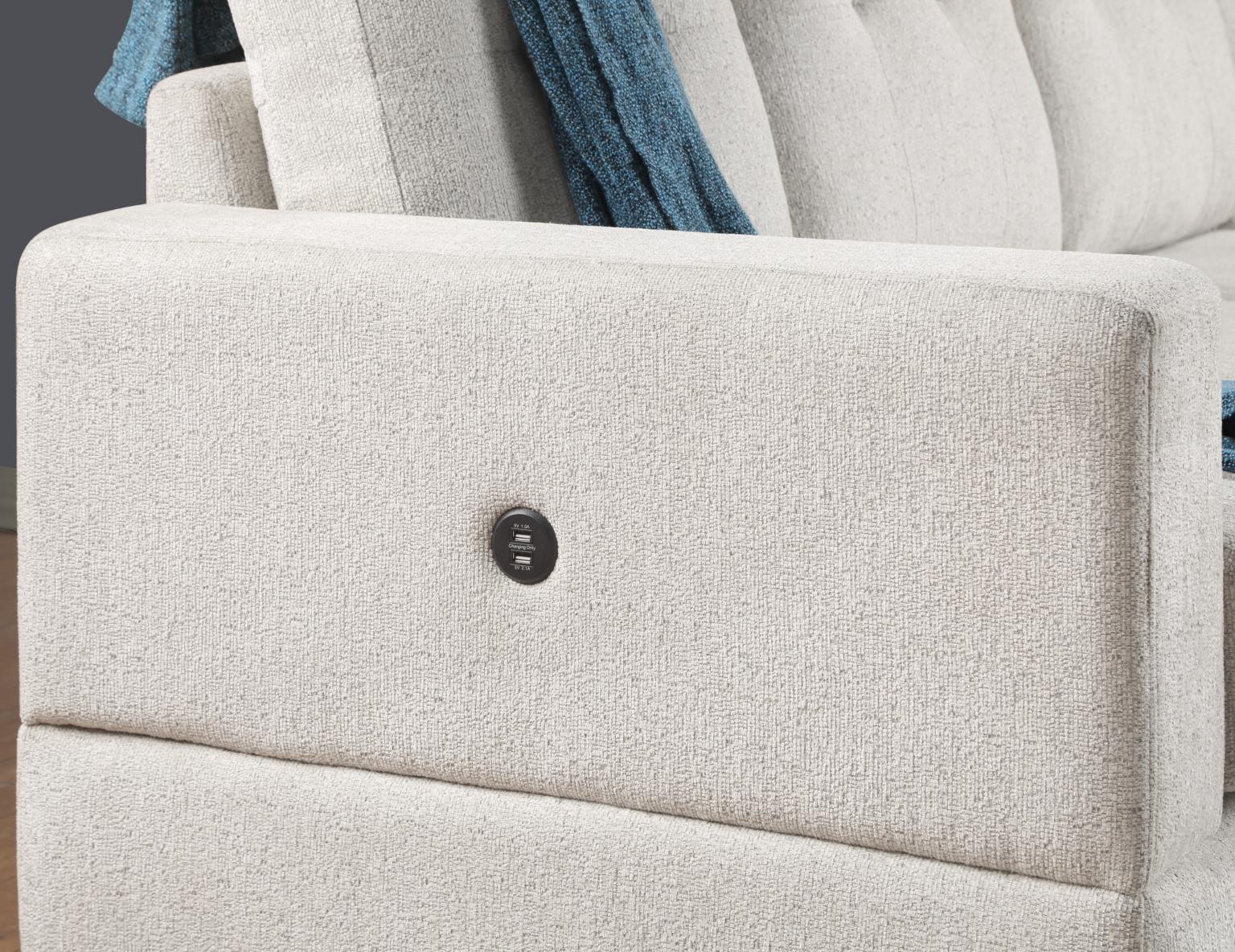 Linen 2 PC Sectional — photo 2