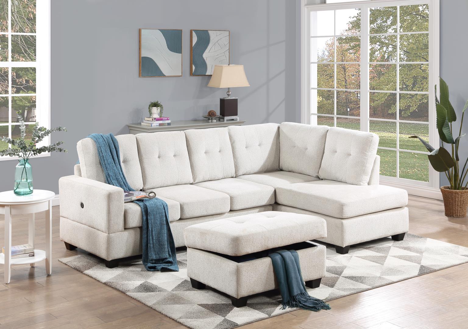 Linen 2 PC Sectional