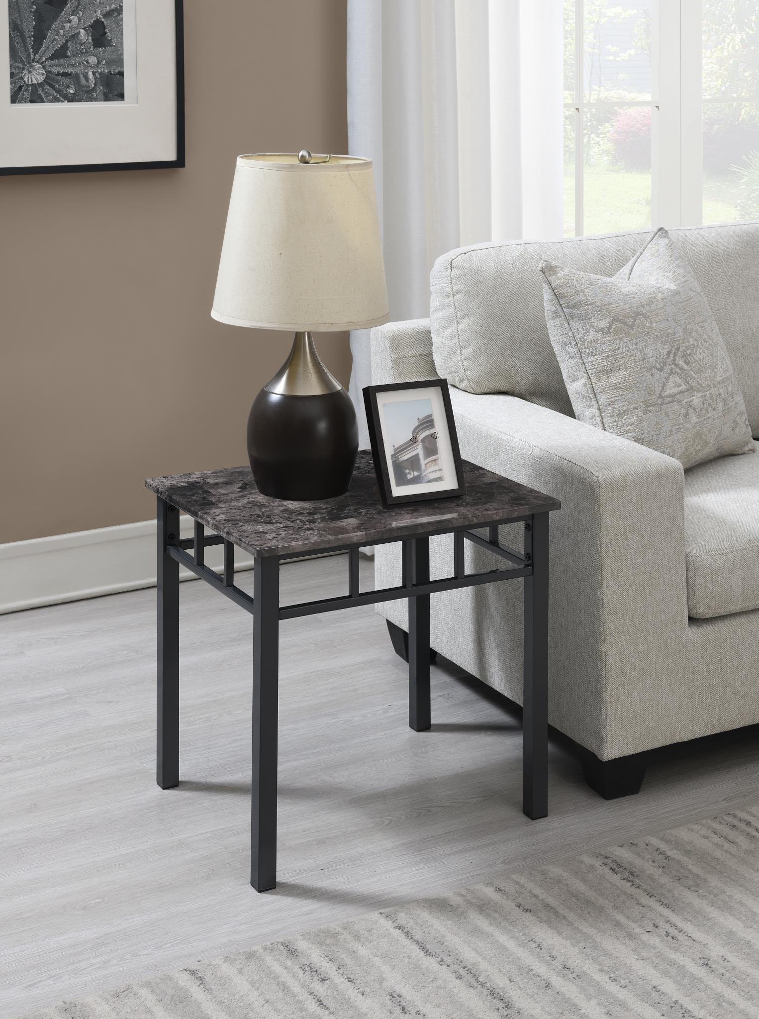 Gray 3 Pk Table Set (3/CN) — photo 3