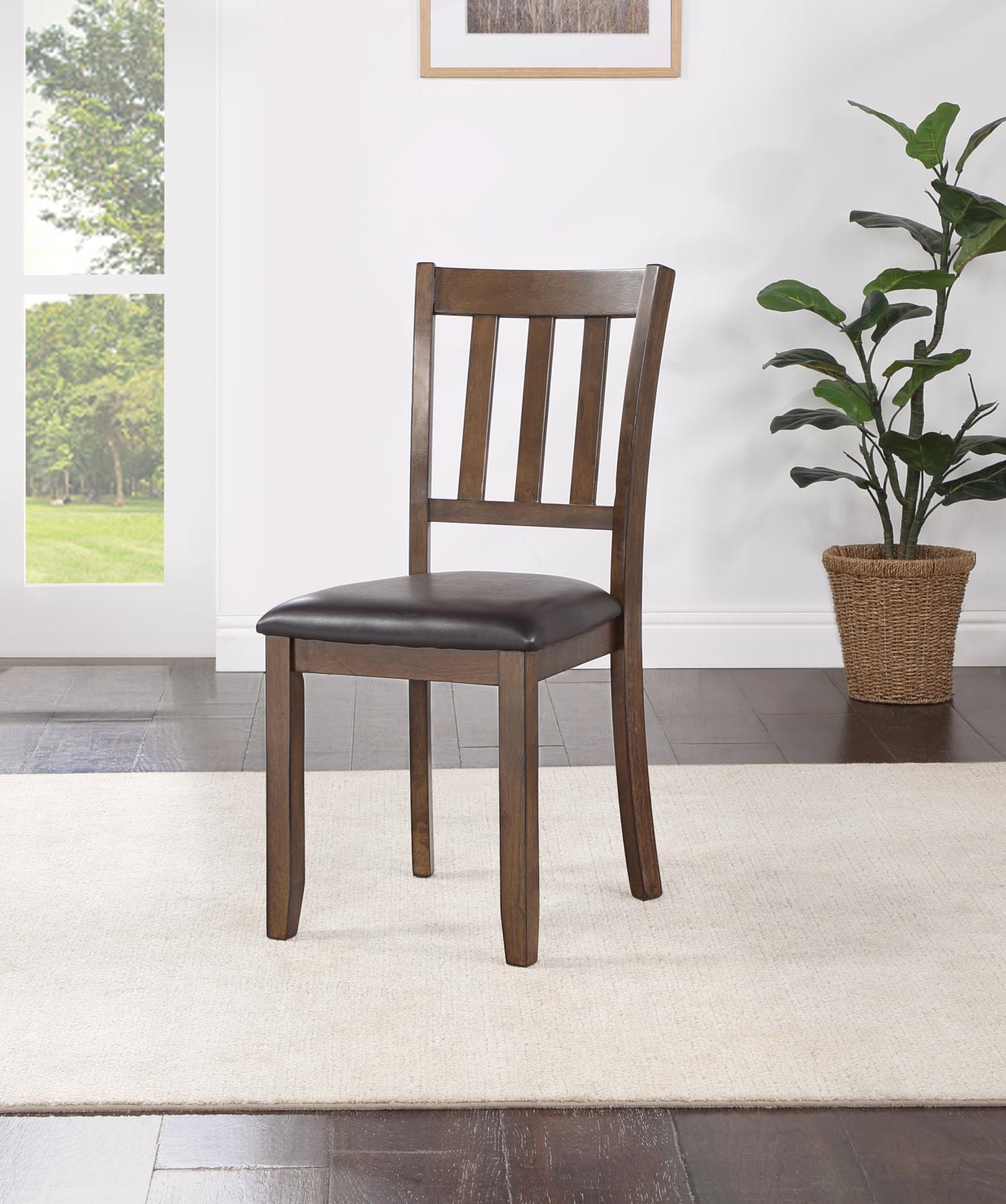 Walnut Dining Table W/ 4 Chairs — photo 3