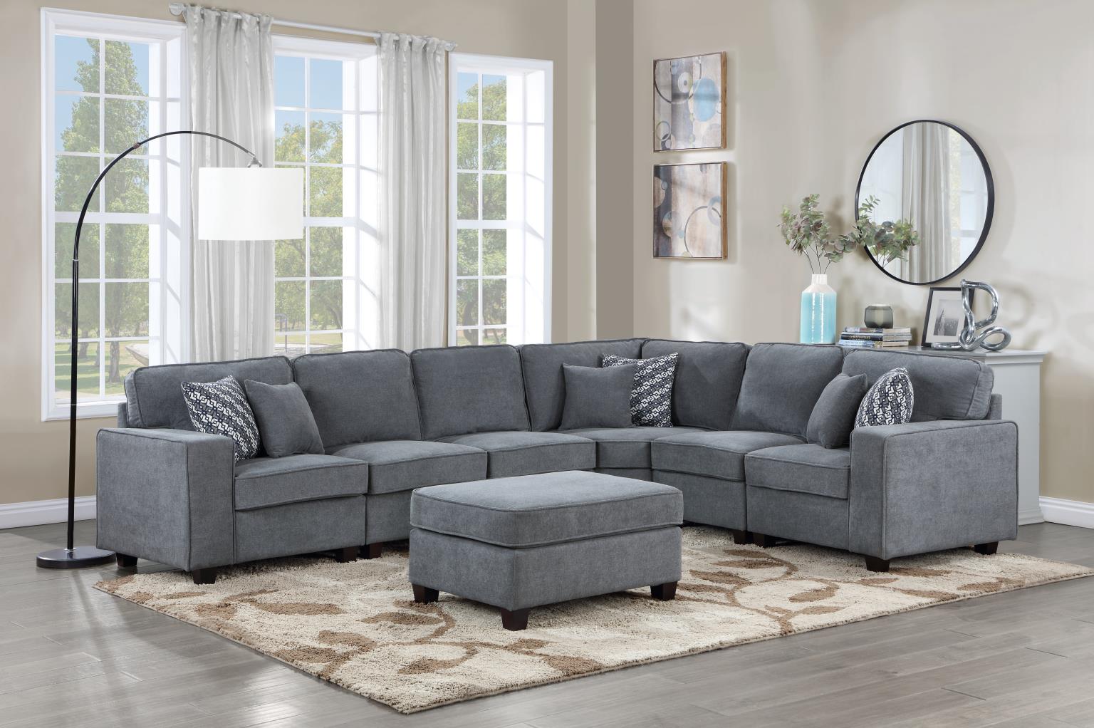 Gray Fabric
