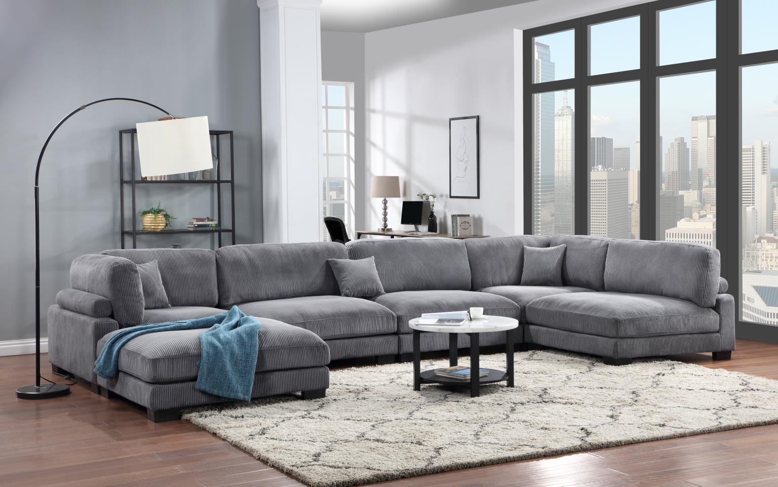 6PC Sectional