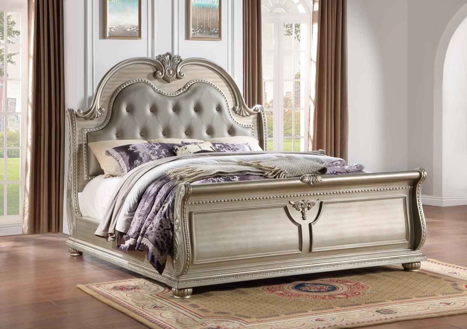 Queen Bed - Dresser - Mirror — photo 2