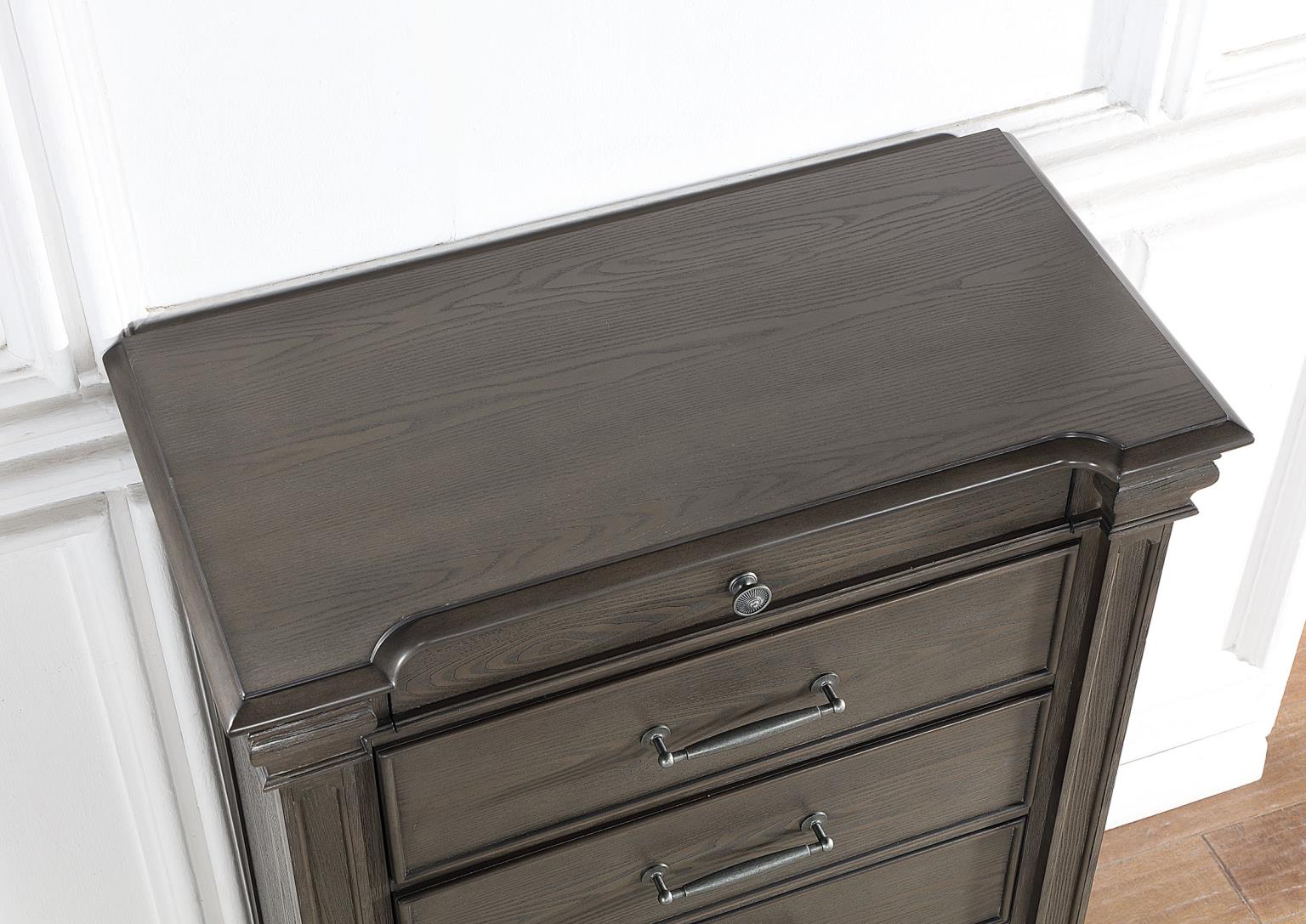 King Bed Frame - Dresser - Mirror - Chest - Nightstand — photo 12