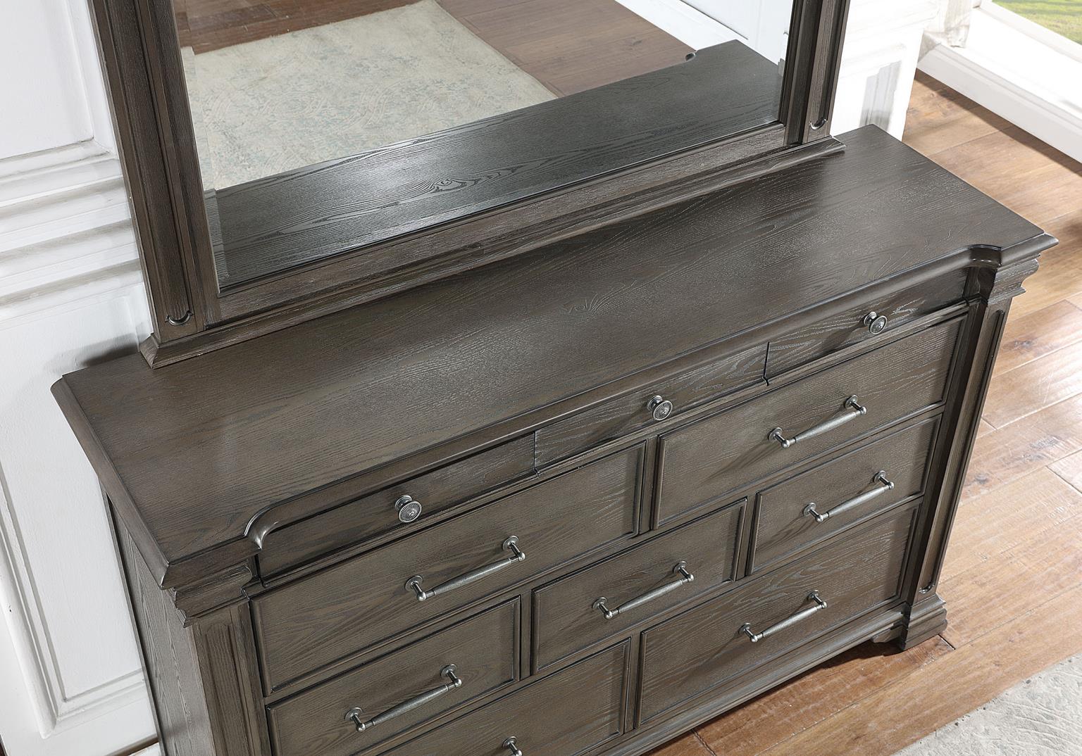 King Bed Frame - Dresser - Mirror - Chest - Nightstand — photo 10