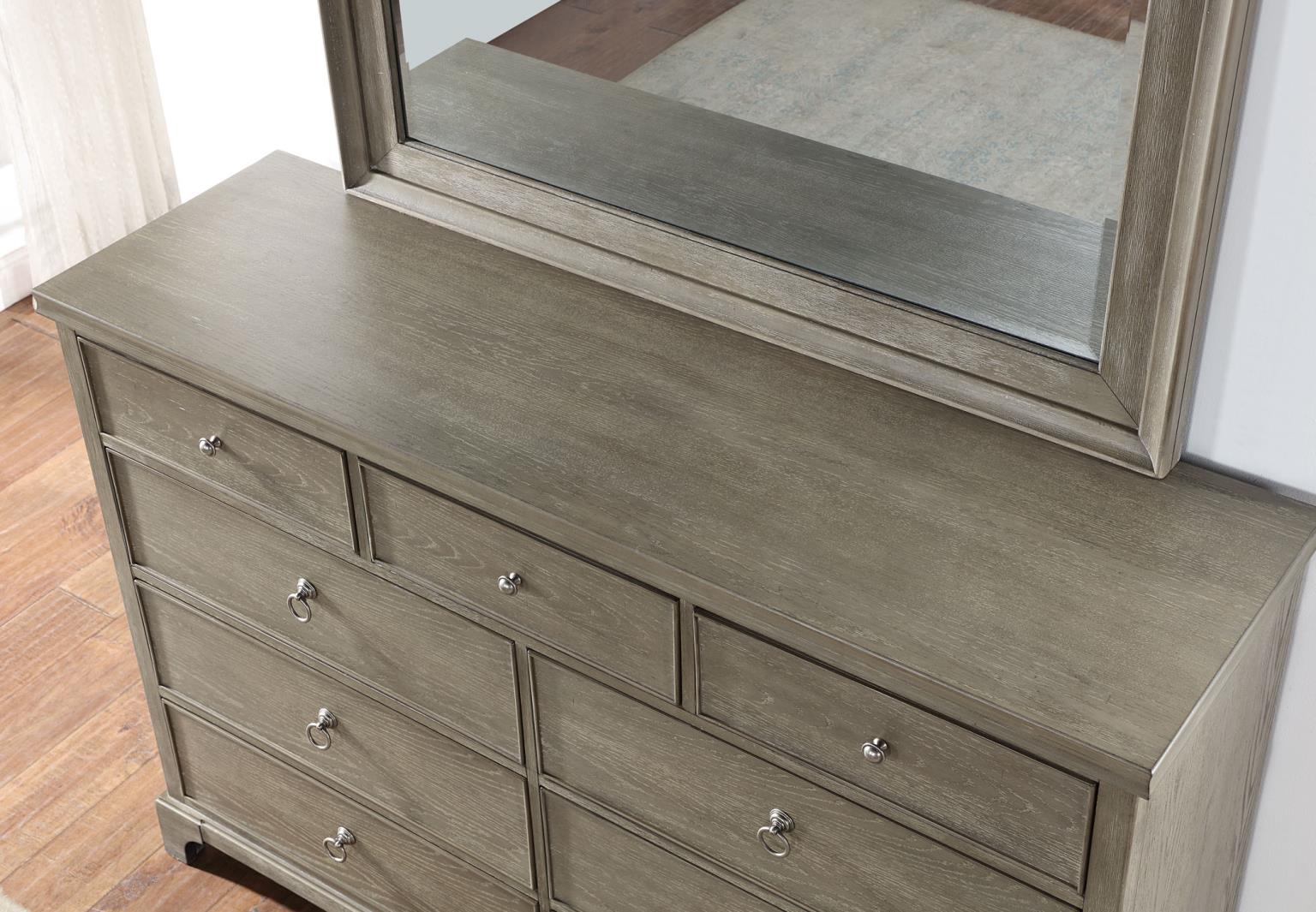 Queen Bed Frame - Dresser - Mirror — photo 5