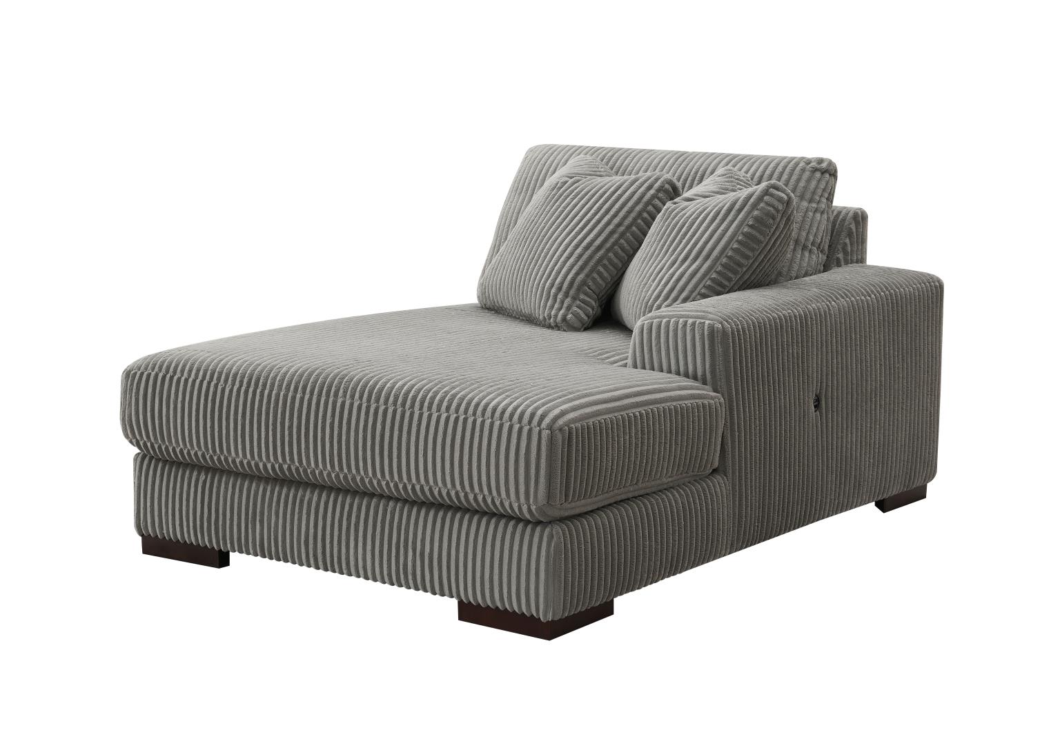 6PC Set (2 Armless Chairs, 1 Console, 1 Right Chaise, 1 Laf Seat, 1 Wedge) — photo 21