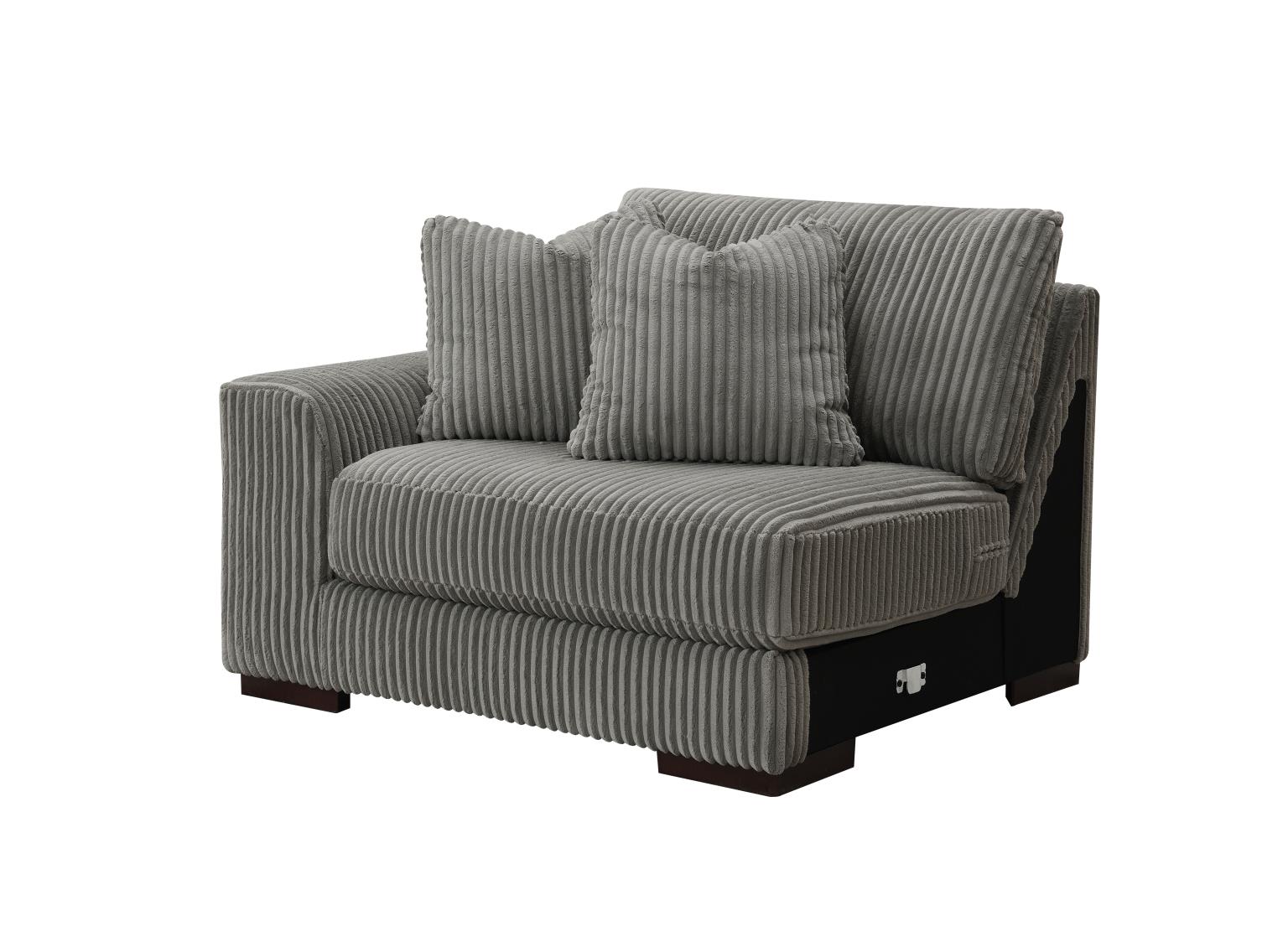 6PC Set (2 Armless Chairs, 1 Console, 1 Right Chaise, 1 Laf Seat, 1 Wedge) — photo 23