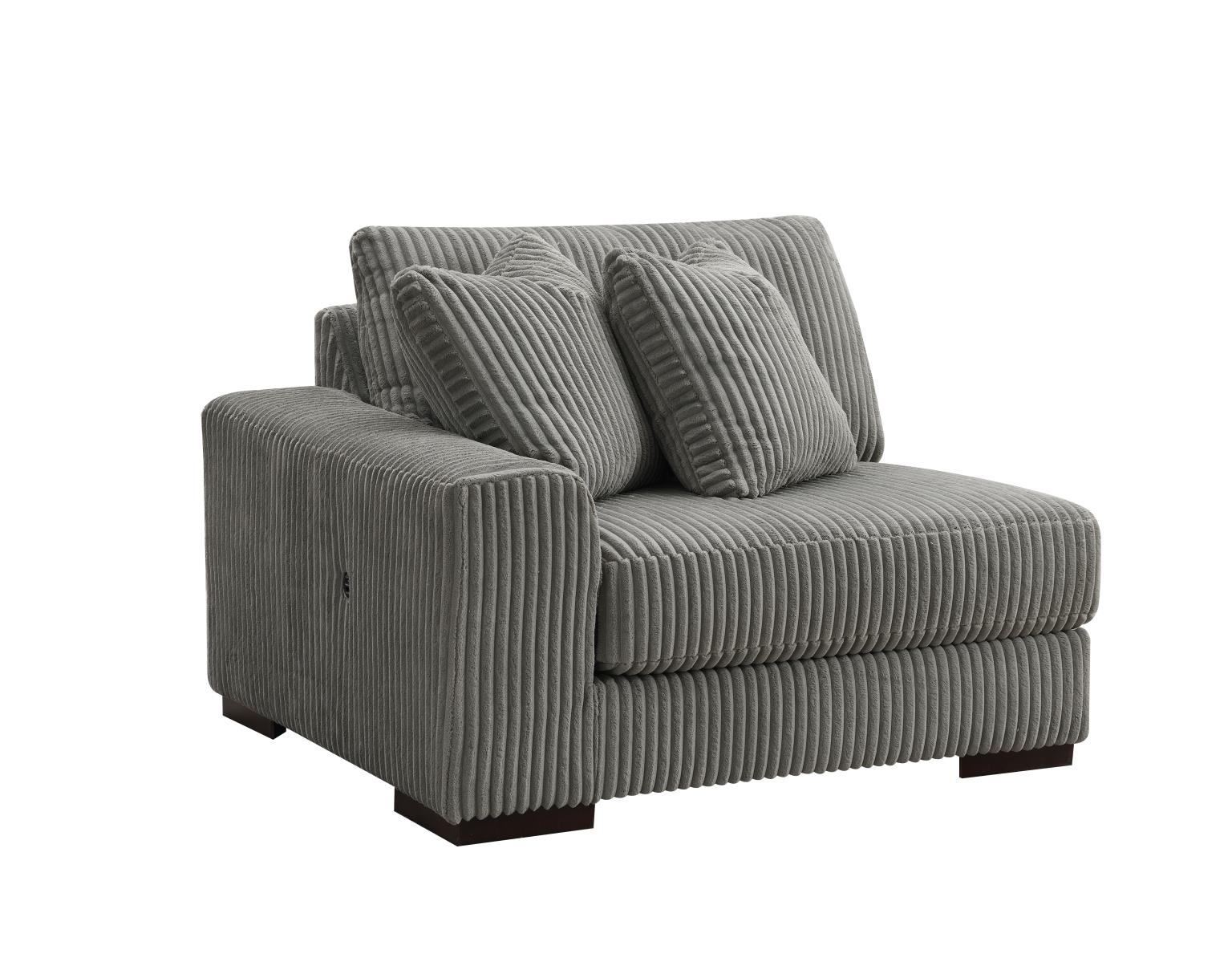 6PC Set (2 Armless Chairs, 1 Console, 1 Right Chaise, 1 Laf Seat, 1 Wedge) — photo 24