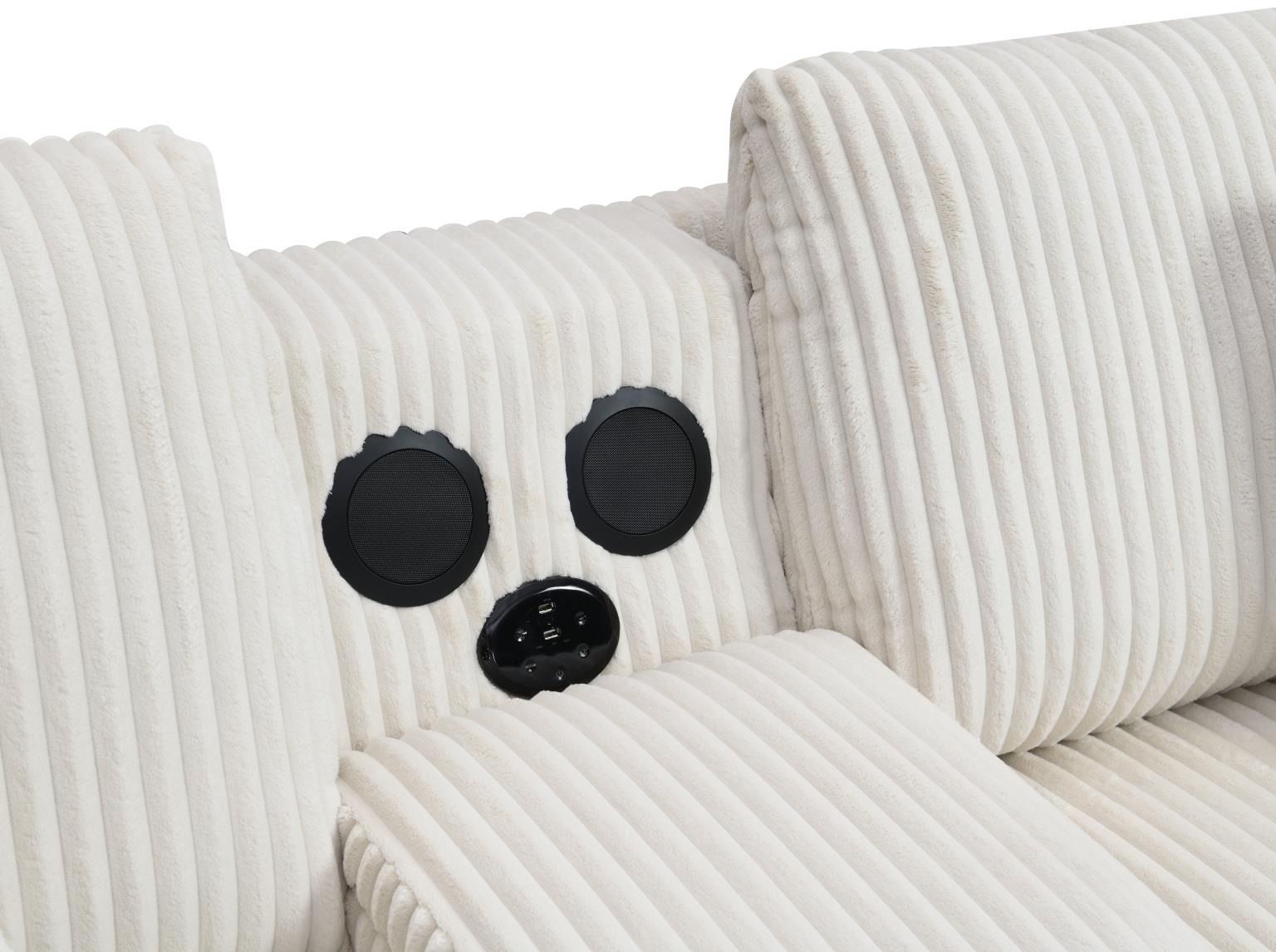 6PC Set (2 Armless Chairs, 1 Console, 1 Right Chaise, 1 Laf Seat, 1 Wedge) — photo 29
