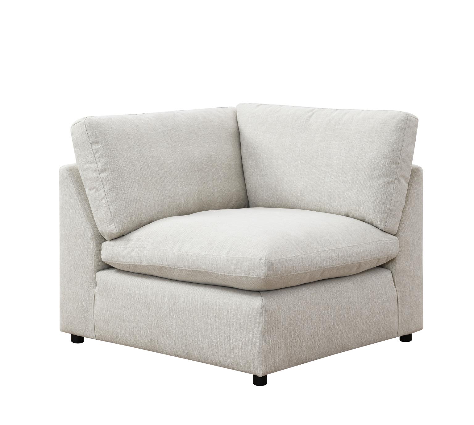6PC Set (3 Armless Chairs, 1 Right Chaise, 1 Laf Seat, 1 Wedge) — photo 14