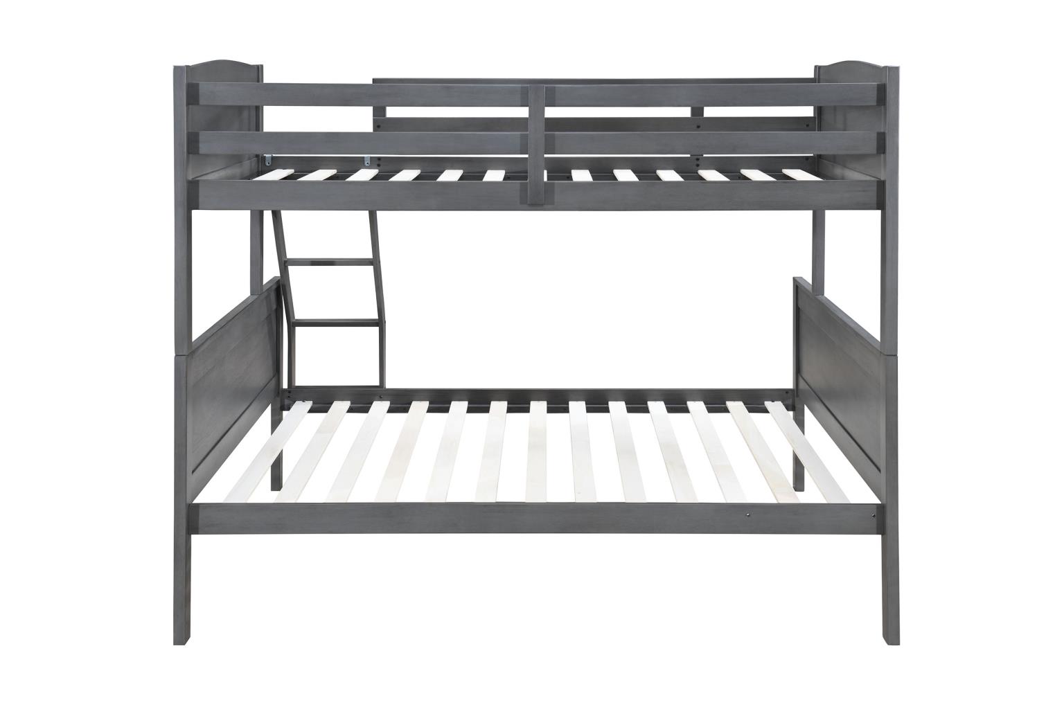 Ant. Gray Twin/Full Bunk Bed — photo 7