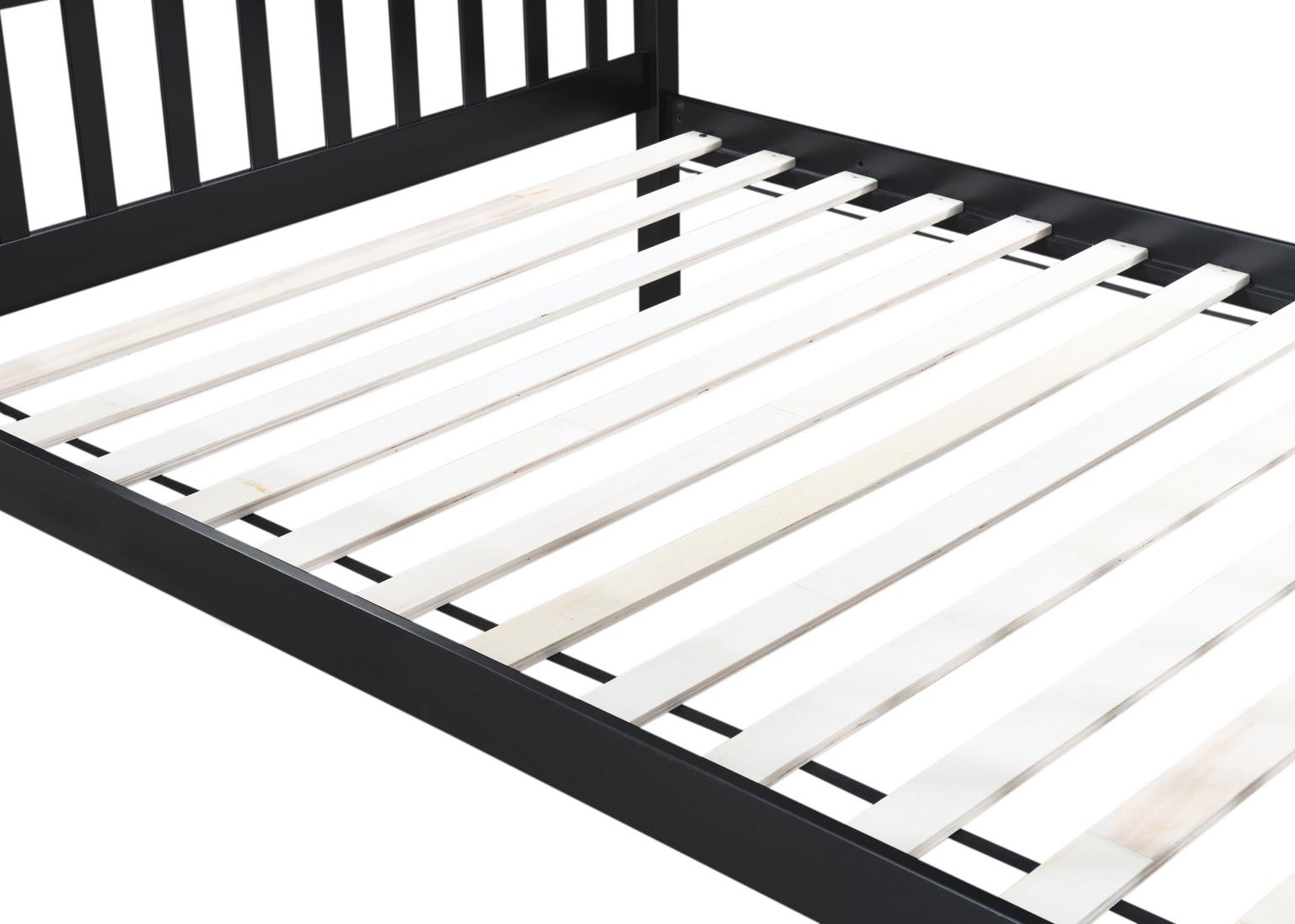 Black Twin/Full Bunk Bed — photo 9