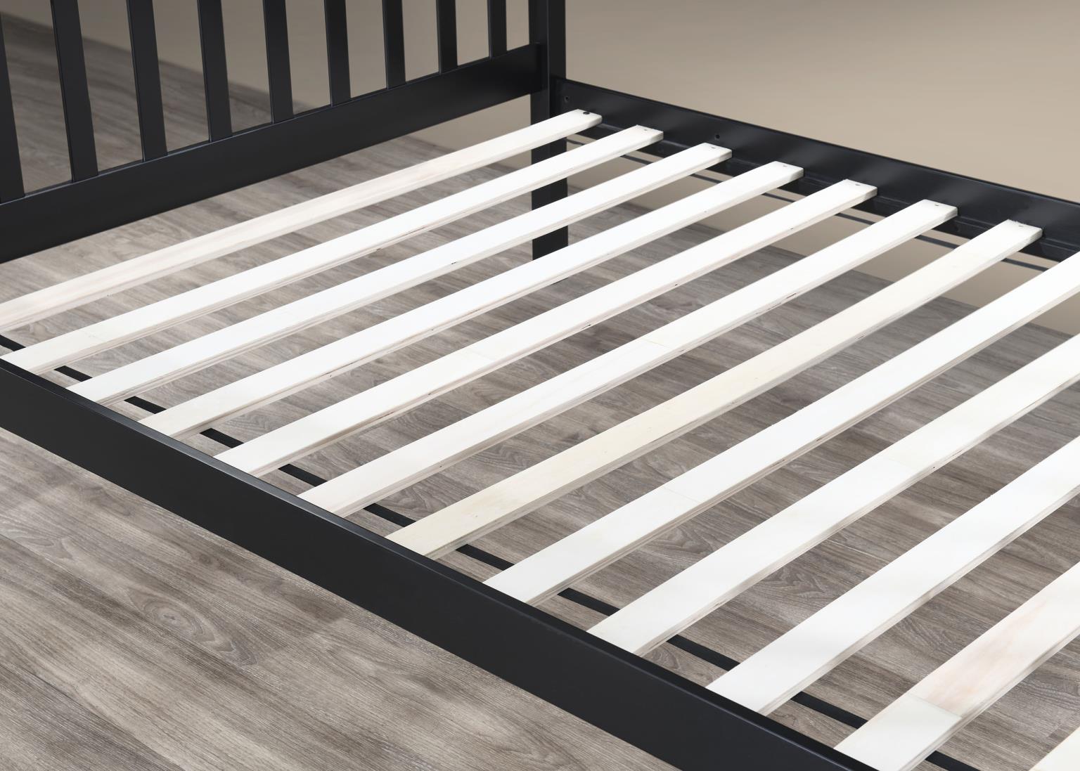Black Twin/Full Bunk Bed — photo 8