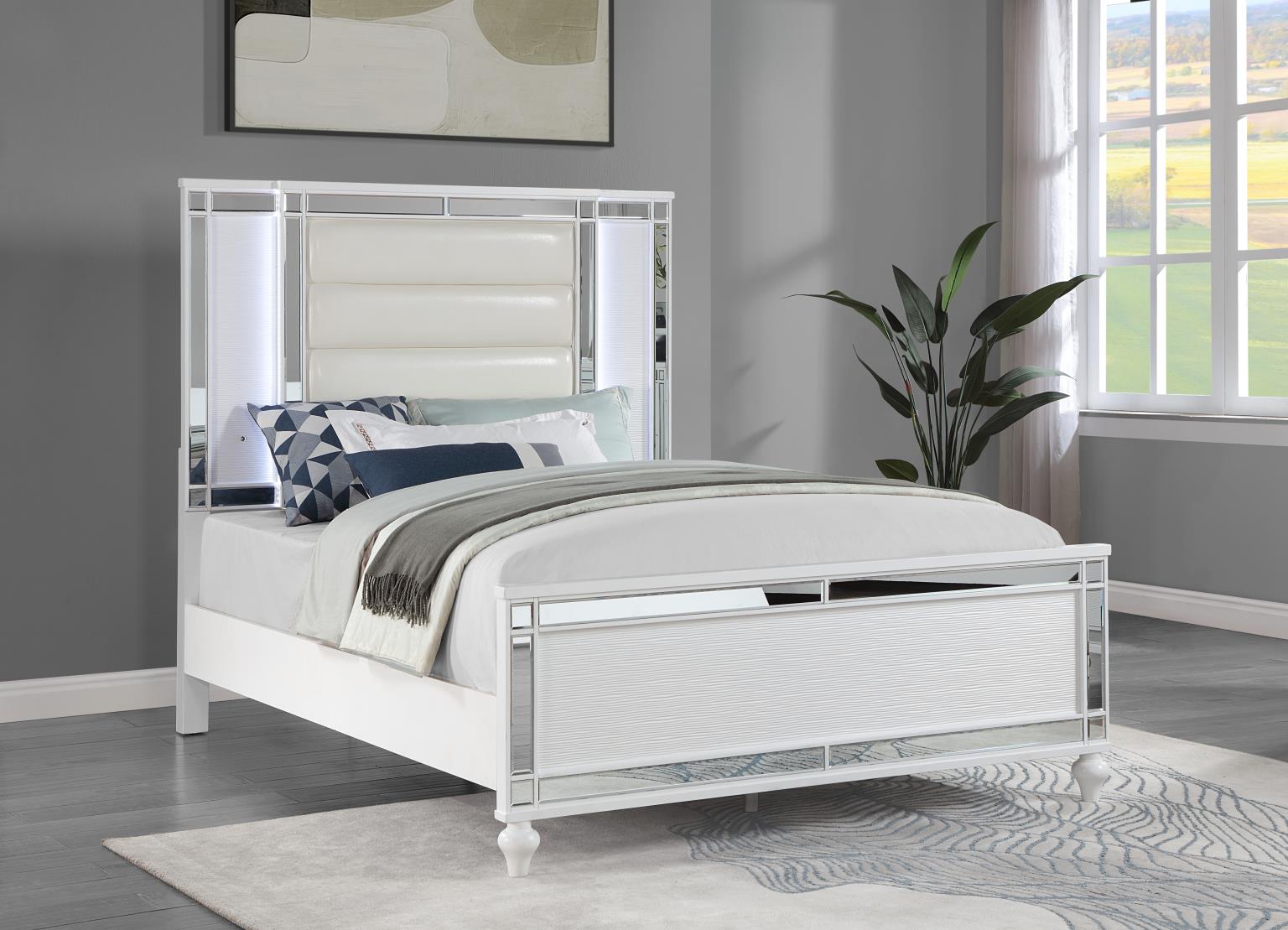 King Bed Frame - Dresser - Mirror - Chest - Nightstand — photo 2