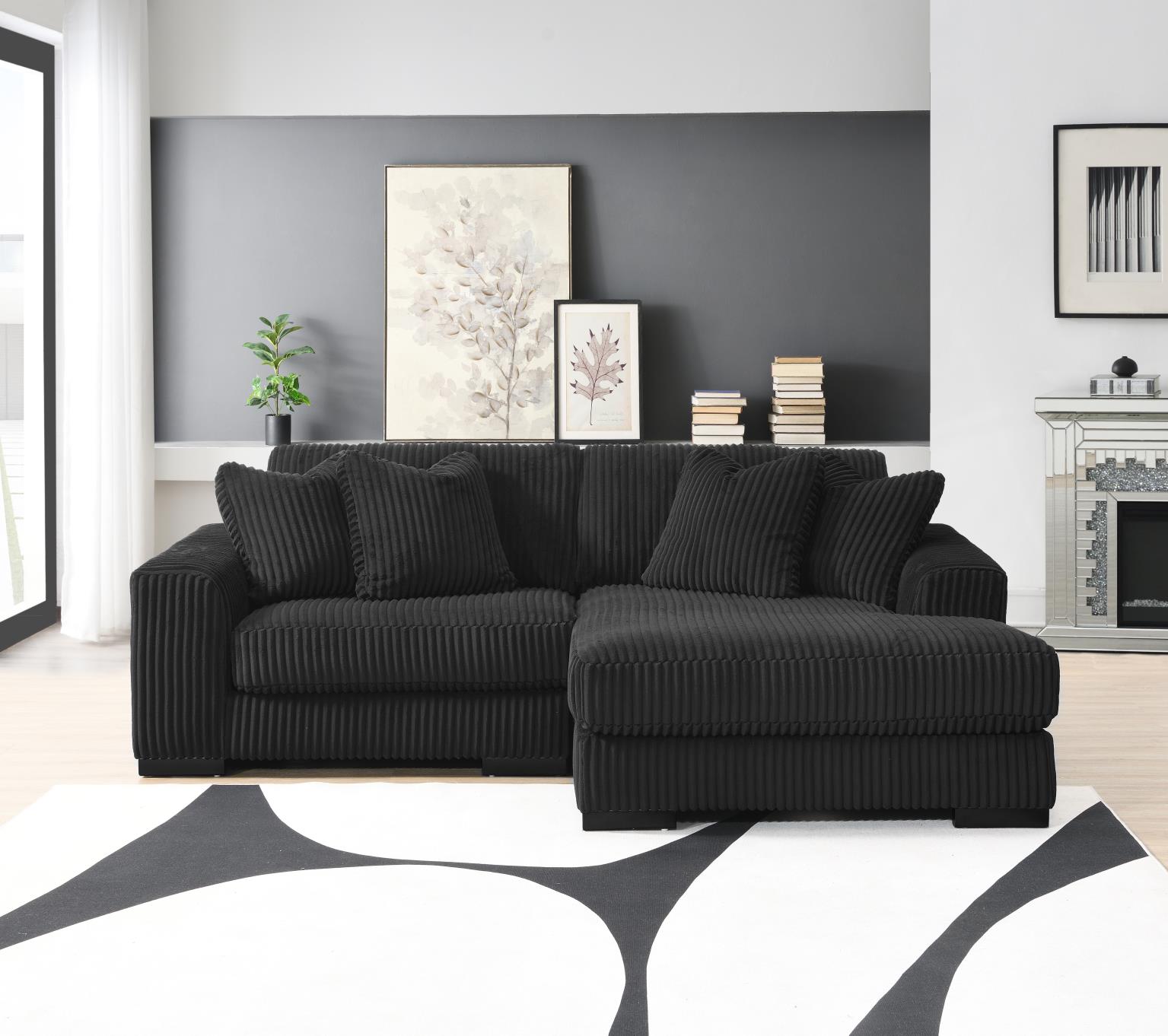 7PC Setional with Right Chaise As Shown in Main Photo (1 Rc + 3 Ac + 1 Laf + 1 W + 1 CN) - Without Ottoman) — photo 15