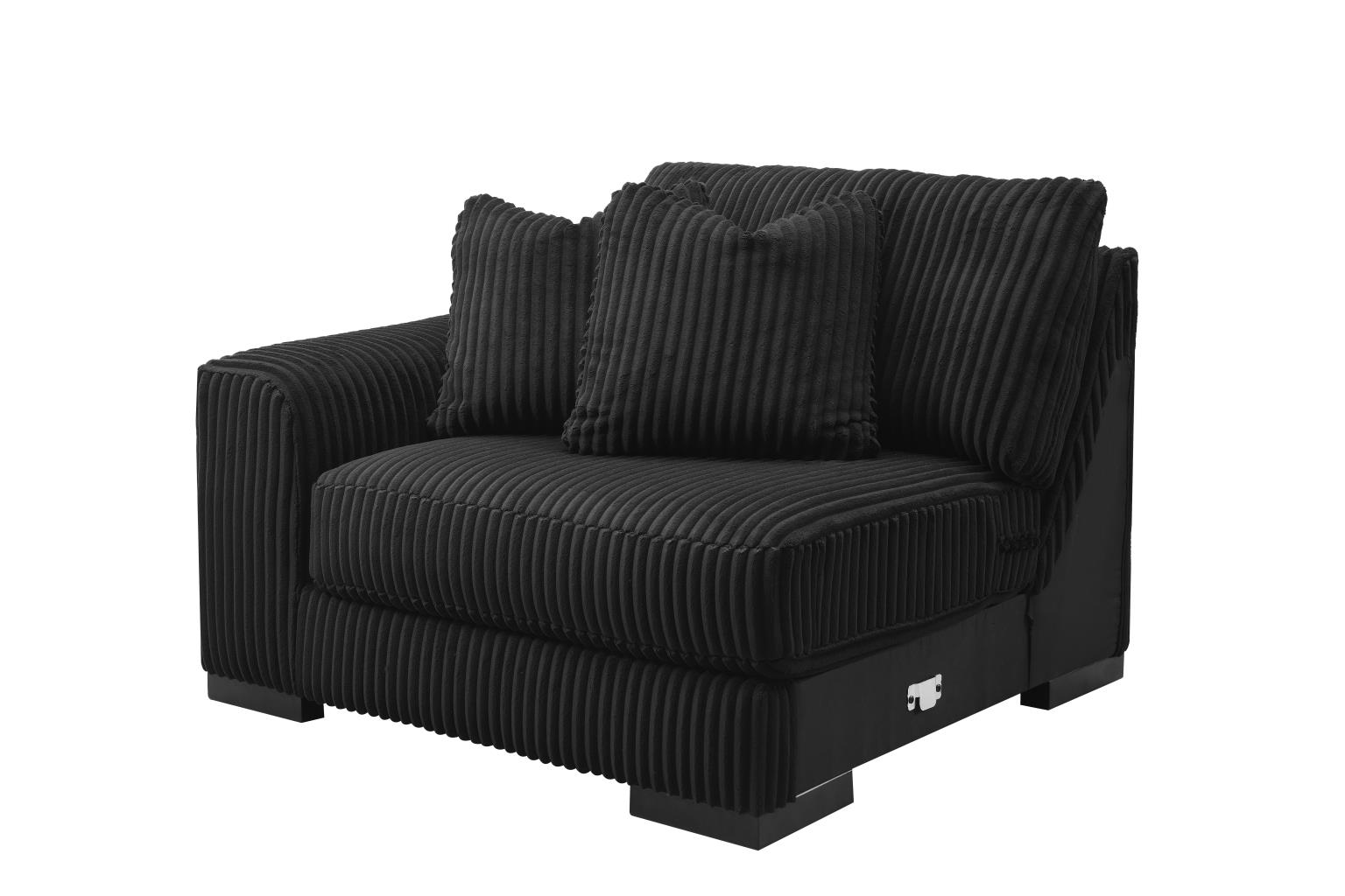 7PC Setional with Right Chaise As Shown in Main Photo (1 Rc + 3 Ac + 1 Laf + 1 W + 1 CN) - Without Ottoman) — photo 23