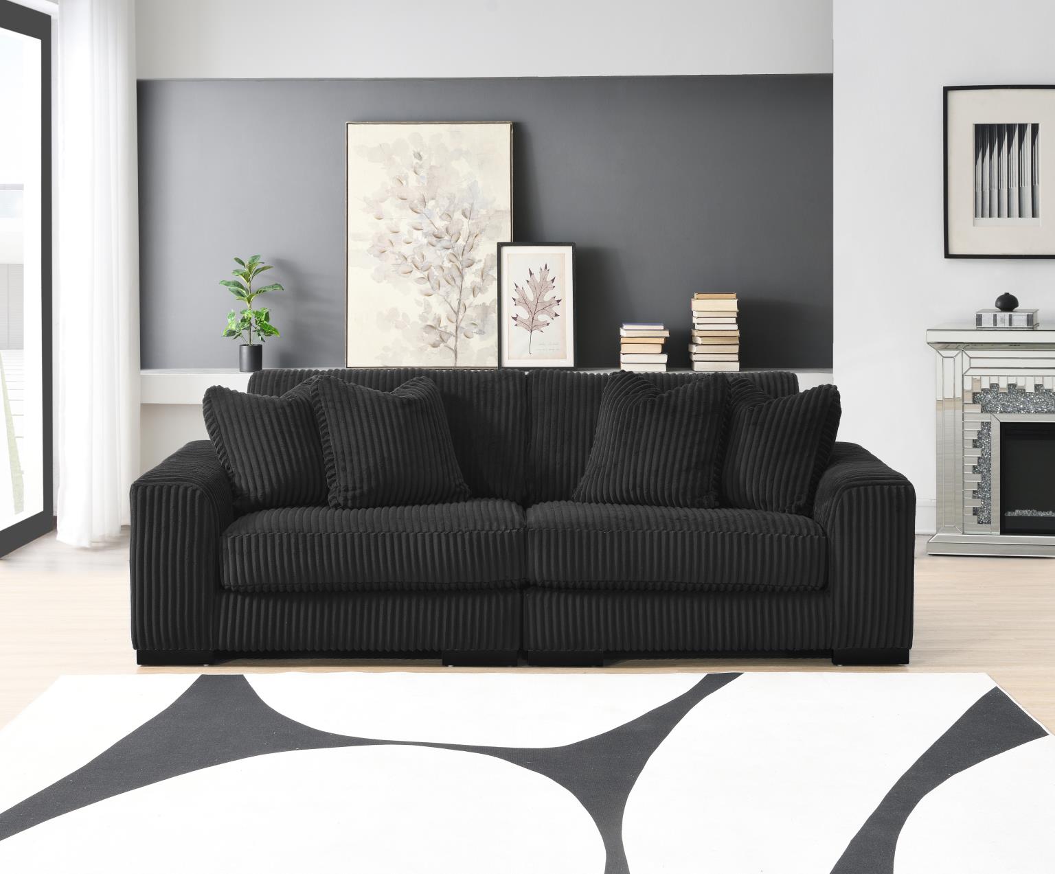 7PC Setional with Right Chaise As Shown in Main Photo (1 Rc + 3 Ac + 1 Laf + 1 W + 1 CN) - Without Ottoman) — photo 16
