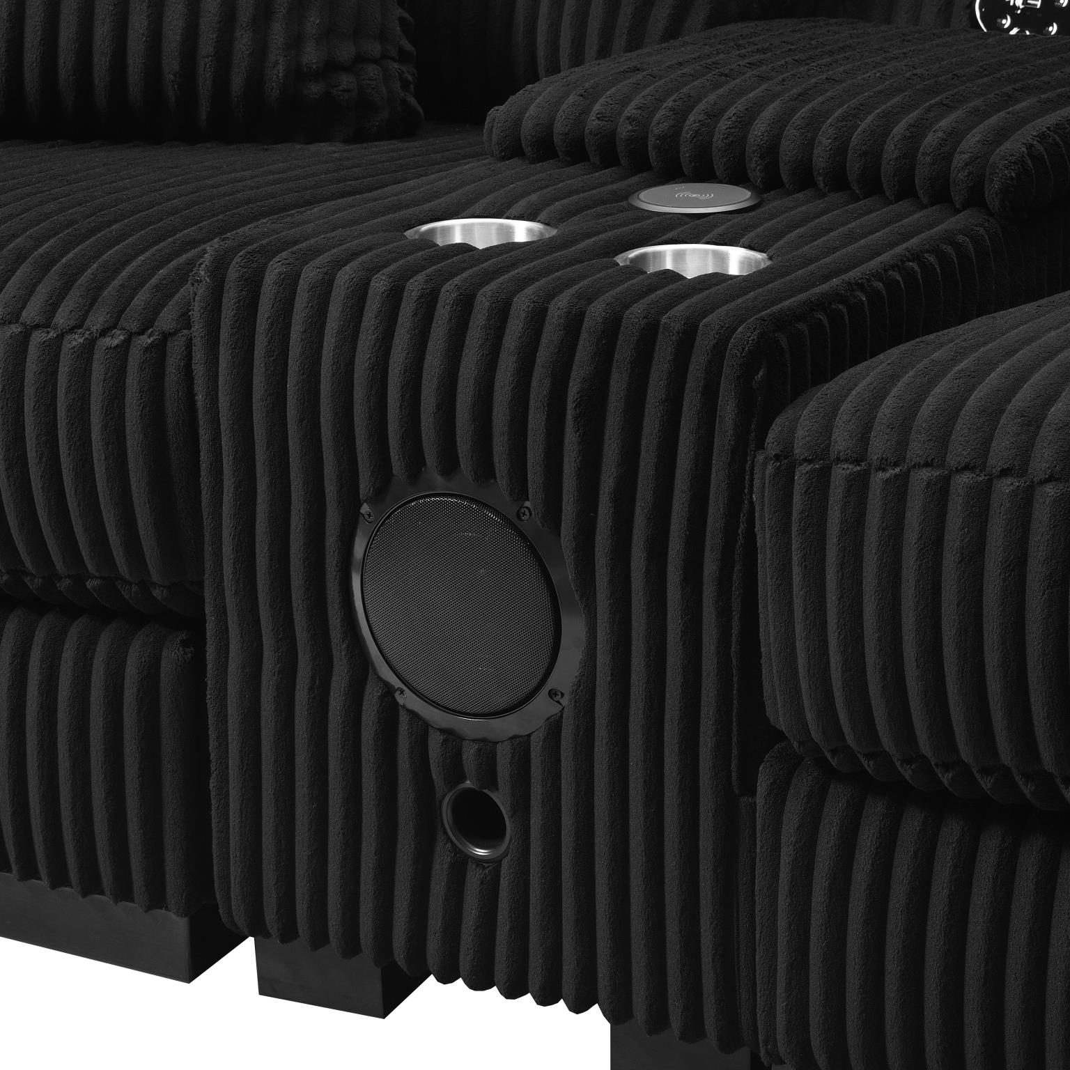 7PC Setional with Right Chaise As Shown in Main Photo (1 Rc + 3 Ac + 1 Laf + 1 W + 1 CN) - Without Ottoman) — photo 29