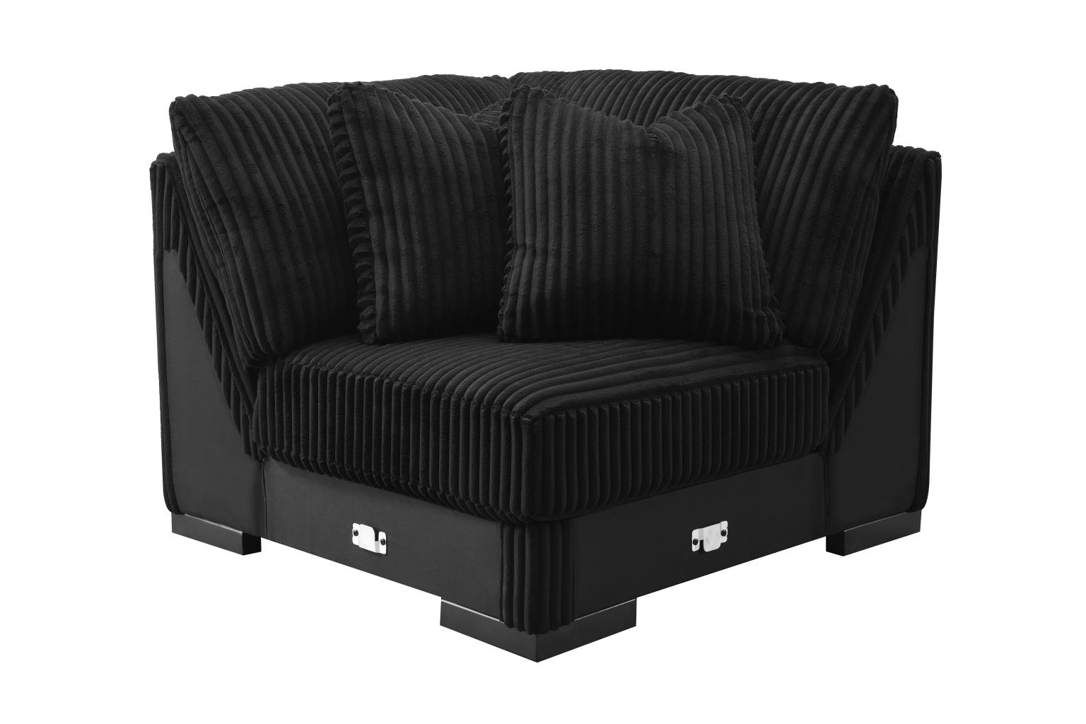 7PC Setional with Right Chaise As Shown in Main Photo (1 Rc + 3 Ac + 1 Laf + 1 W + 1 CN) - Without Ottoman) — photo 32