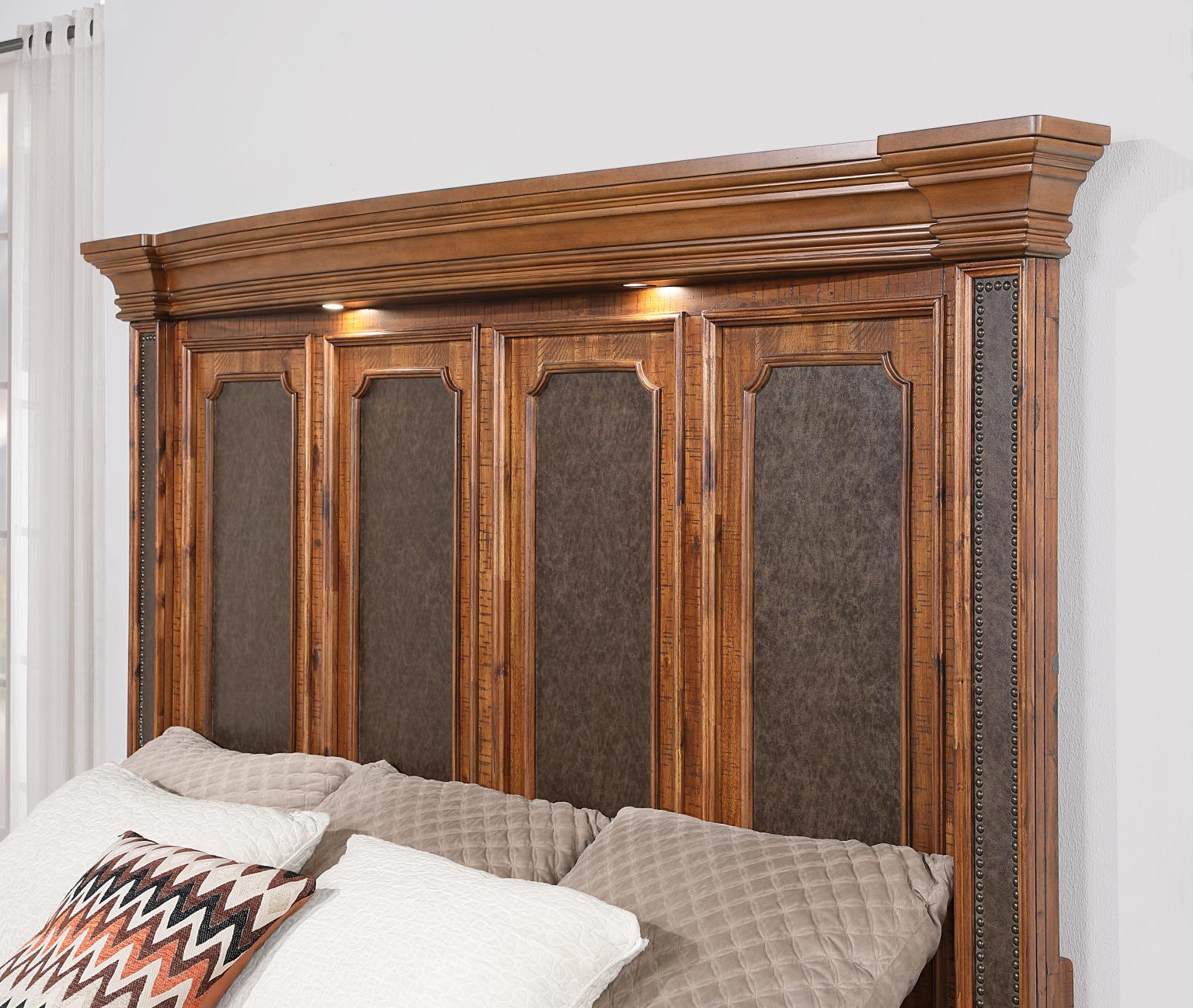King Bed Frame - Dresser - Mirror - Chest - Nightstand — photo 3