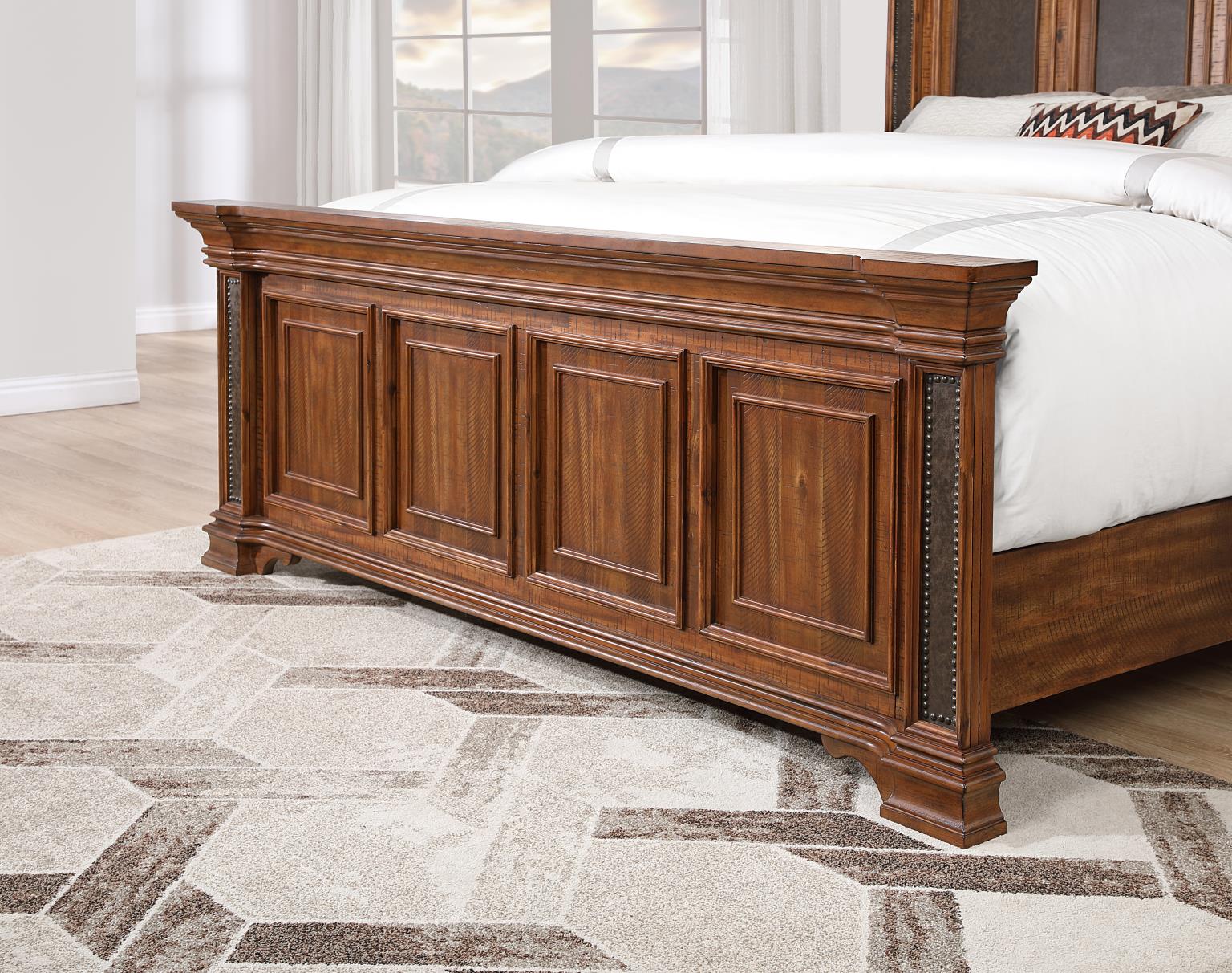 King Bed Frame - Dresser - Mirror - Chest - Nightstand — photo 6
