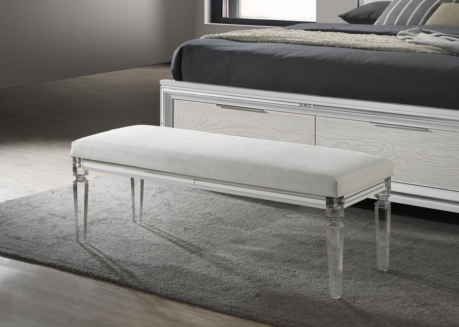 King Bed Frame - Dresser - Mirror - Chest - Nightstand — photo 9