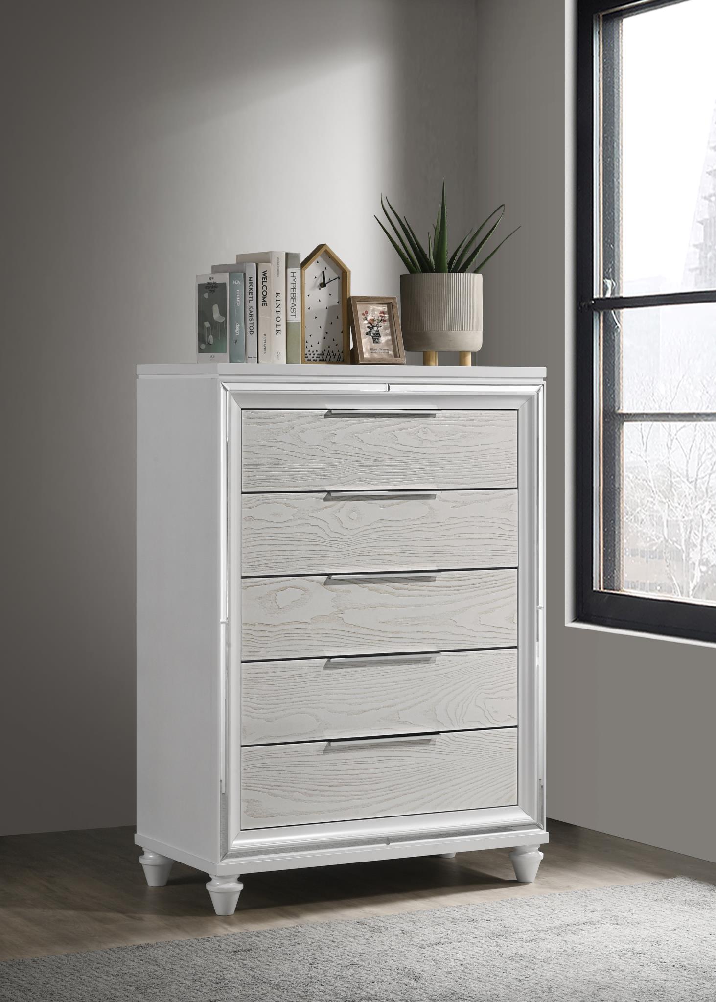 King Bed Frame - Dresser - Mirror - Chest - Nightstand — photo 7