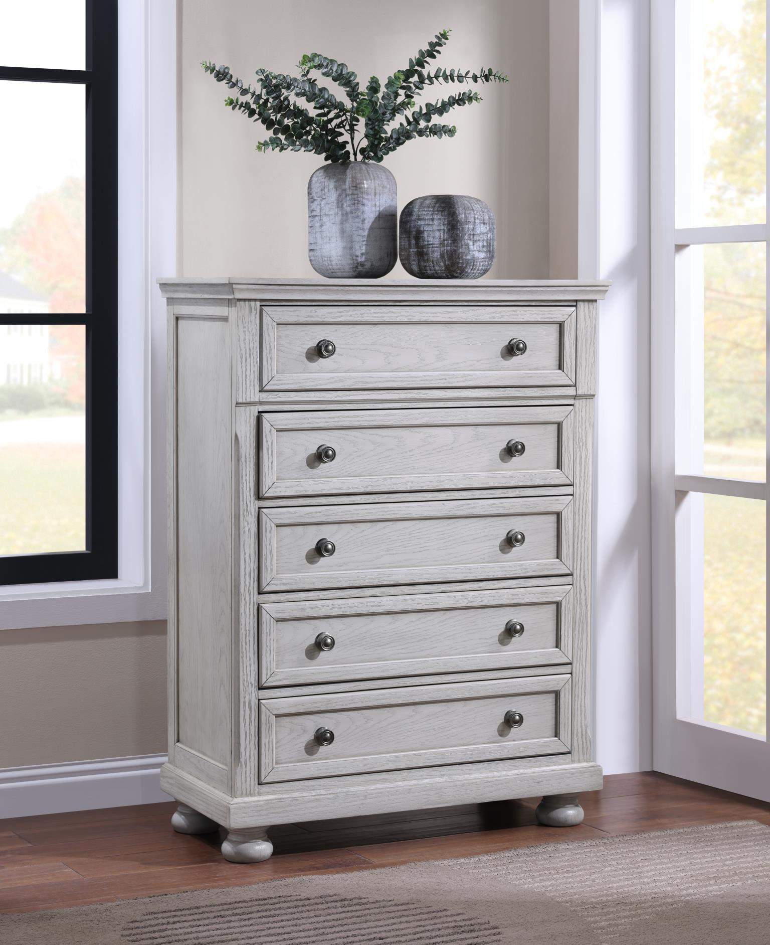 King Bed Frame - Dresser - Mirror - Chest - Nightstand — photo 7
