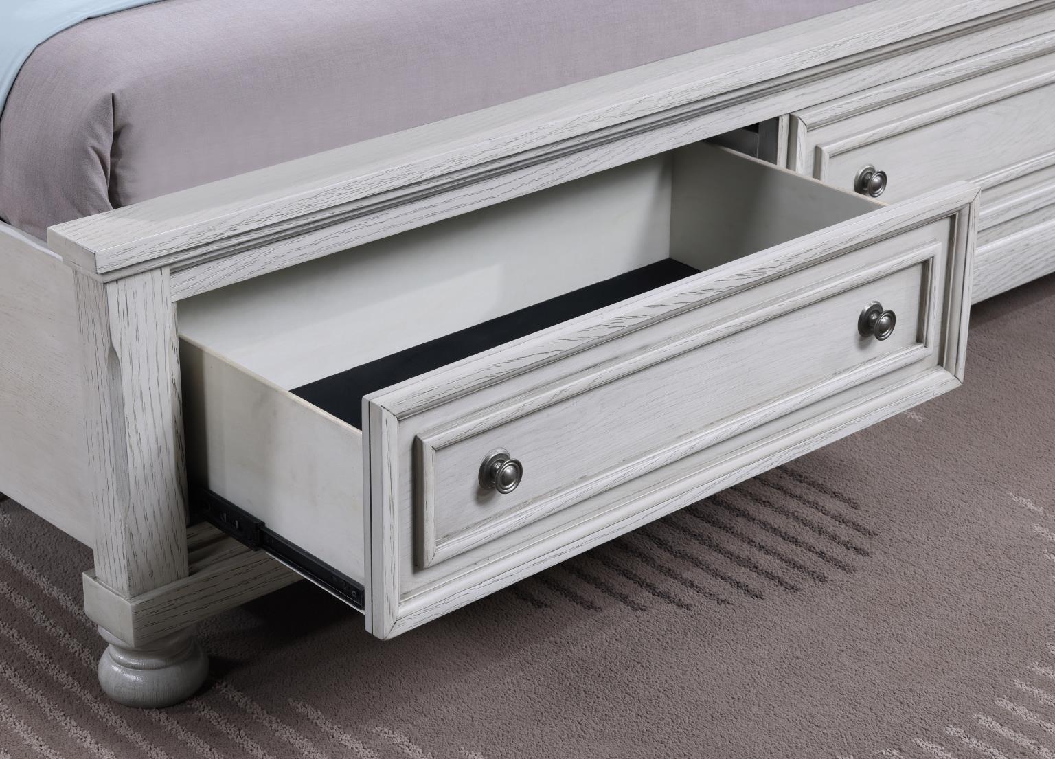 King Bed Frame - Dresser - Mirror - Chest - Nightstand — photo 6