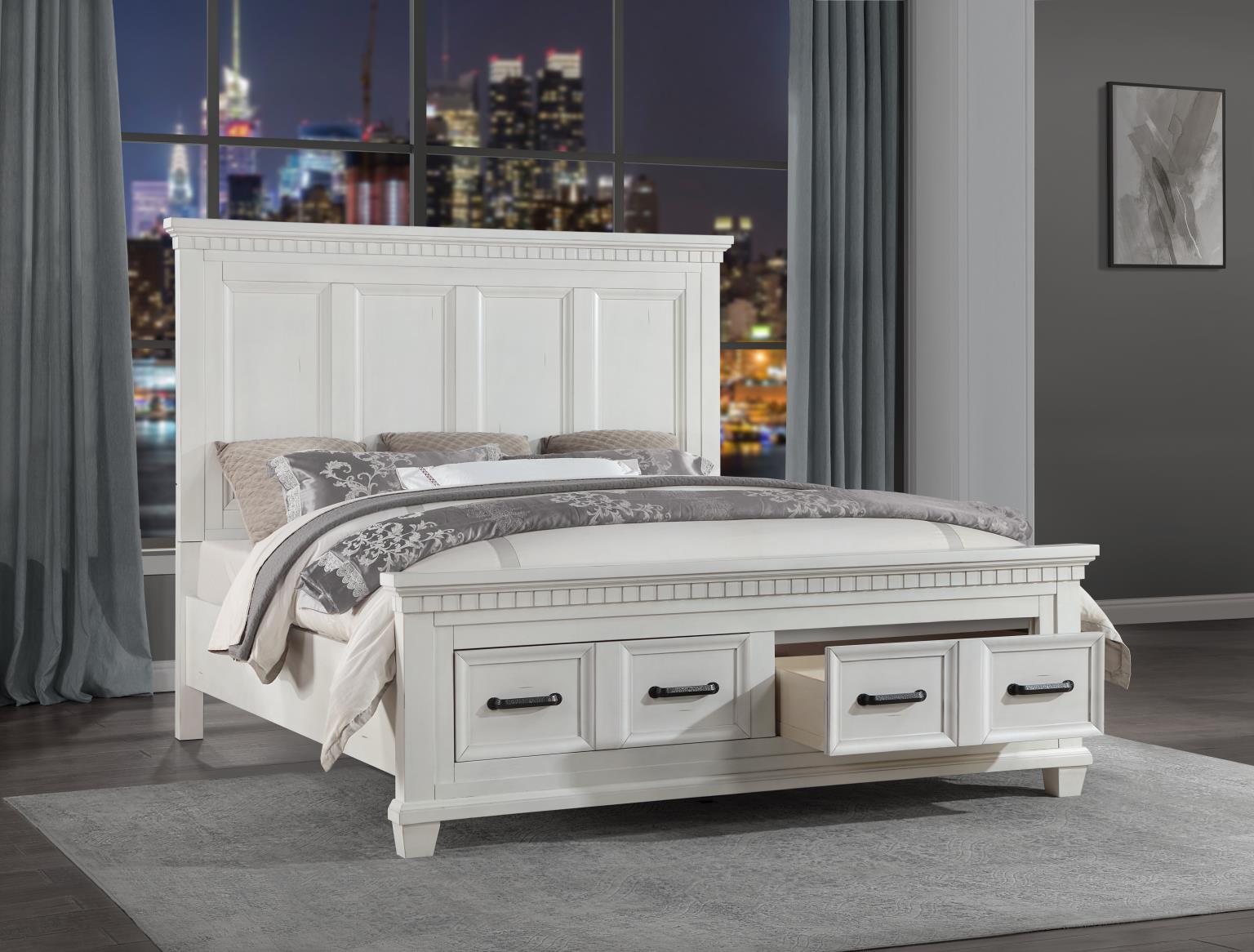 King Bed Frame - Dresser - Mirror - Chest - Nightstand — photo 2