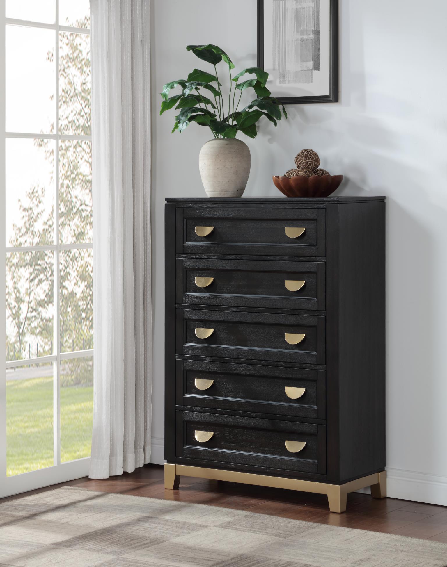 King Bed Frame - Dresser - Mirror - Chest - Nightstand — photo 7
