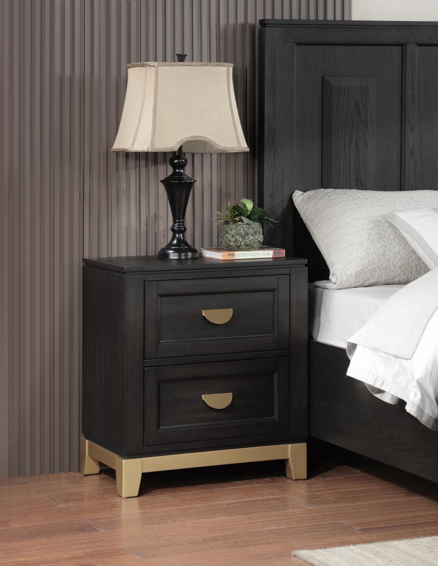 King Bed Frame - Dresser - Mirror - Chest - Nightstand — photo 8