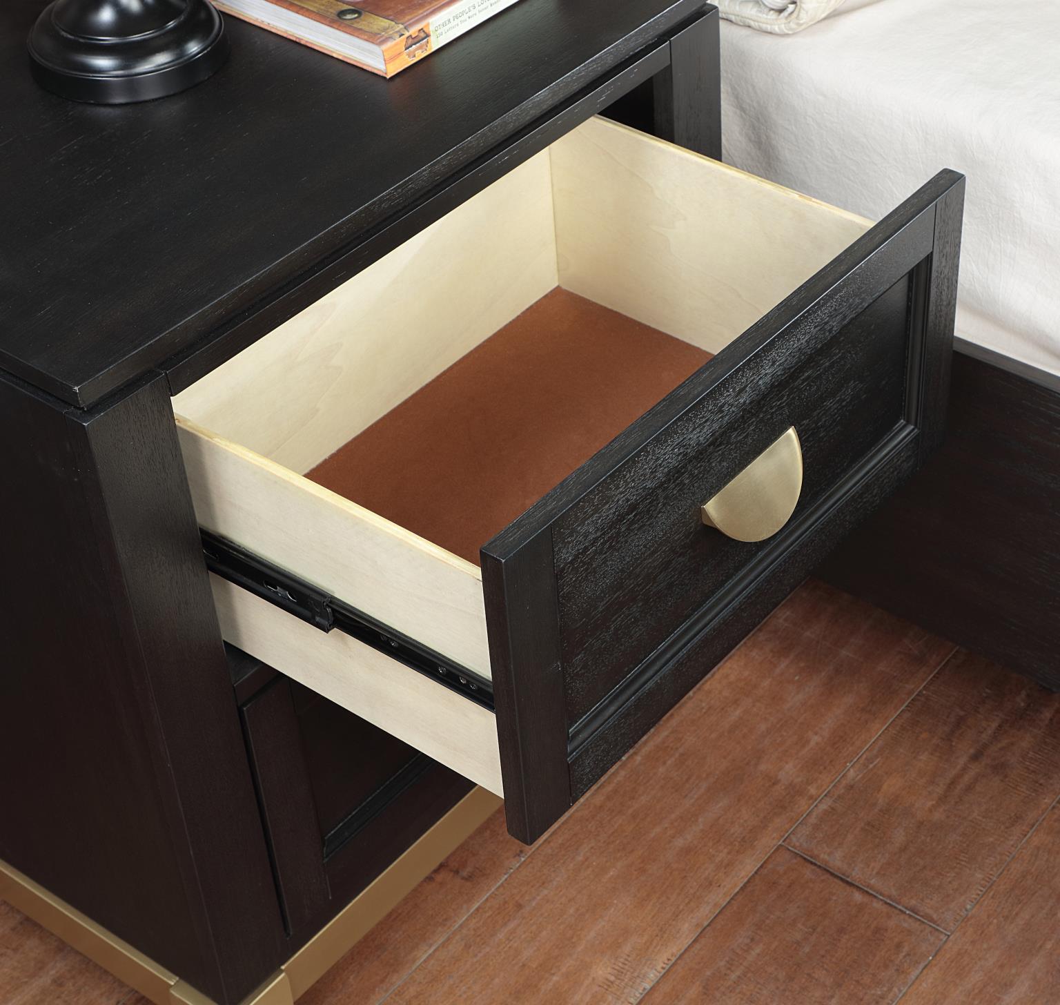 King Bed Frame - Dresser - Mirror - Chest - Nightstand — photo 9