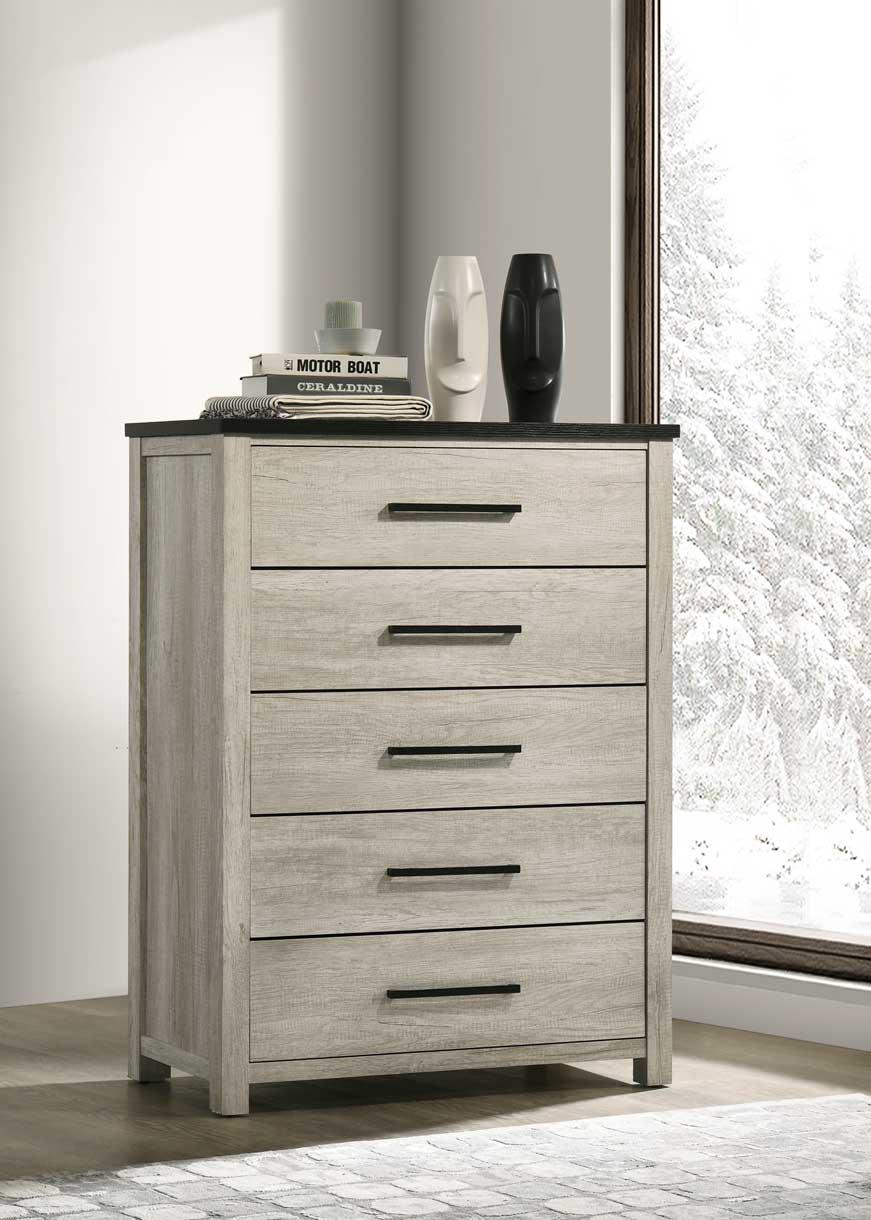 King Bed Frame - Dresser - Mirror - Chest - Nightstand — photo 9