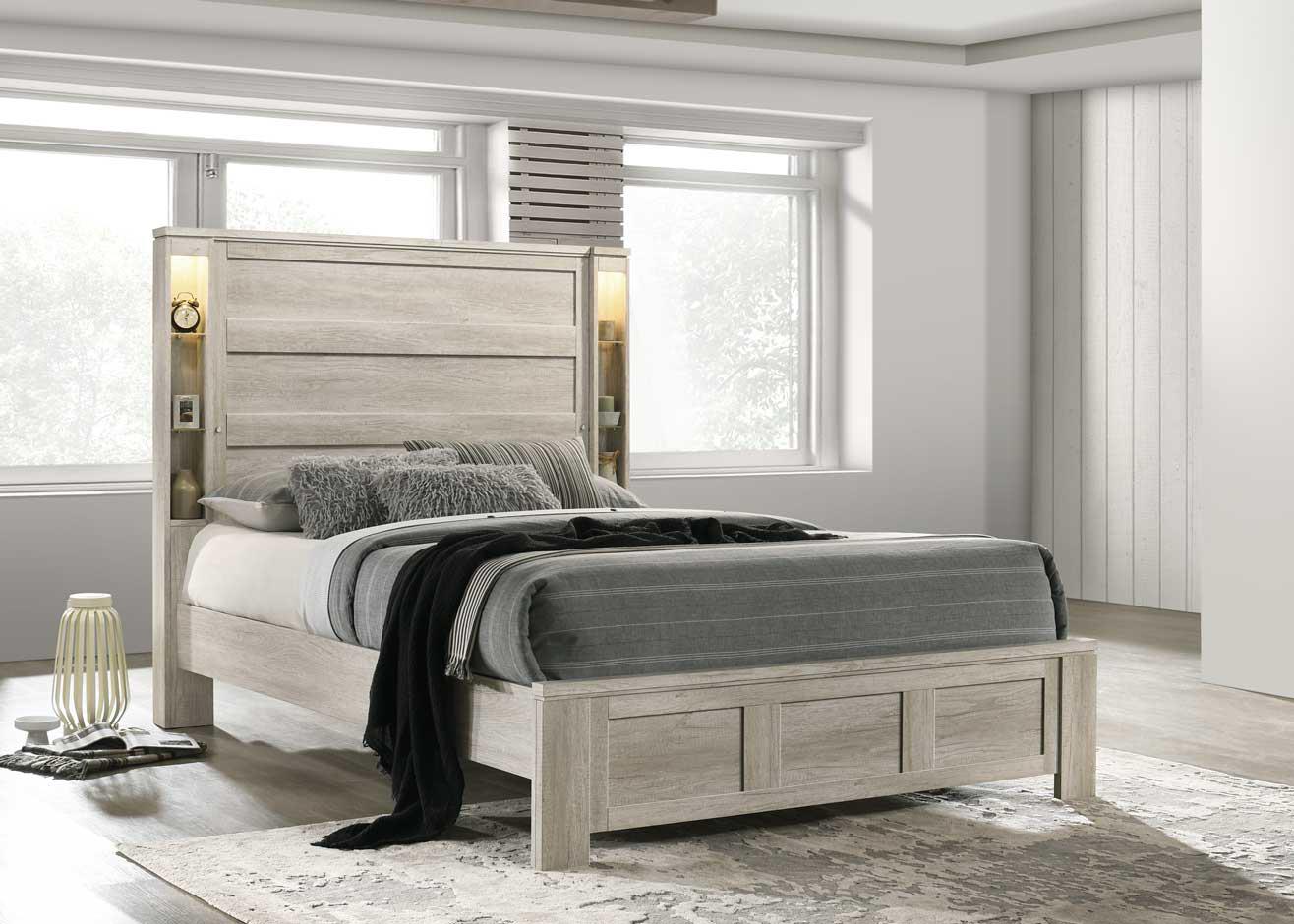King Bed Frame - Dresser - Mirror - Chest - Nightstand — photo 2