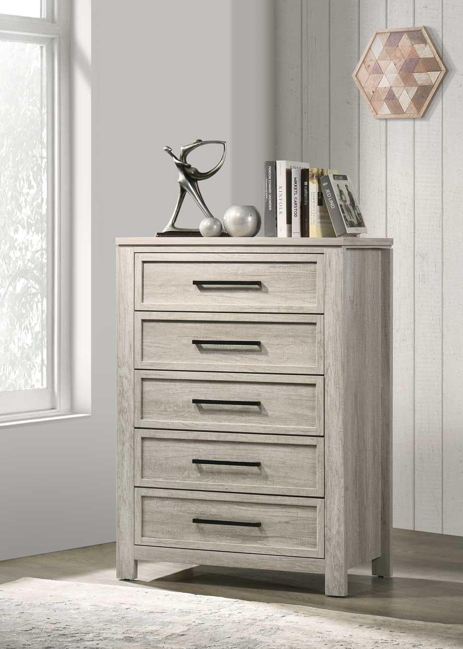 King Bed Frame - Dresser - Mirror - Chest - Nightstand — photo 7