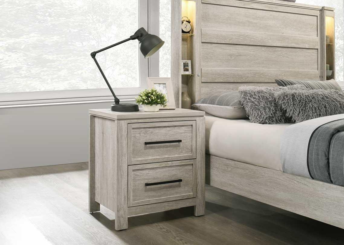 King Bed Frame - Dresser - Mirror - Chest - Nightstand — photo 8